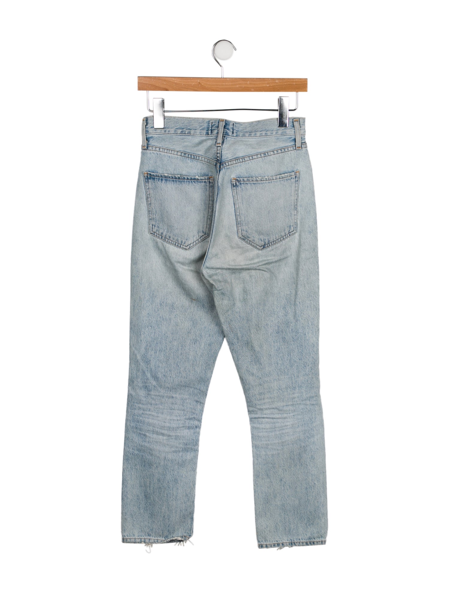 AGOLDE High-Rise Skinny Leg Jeans