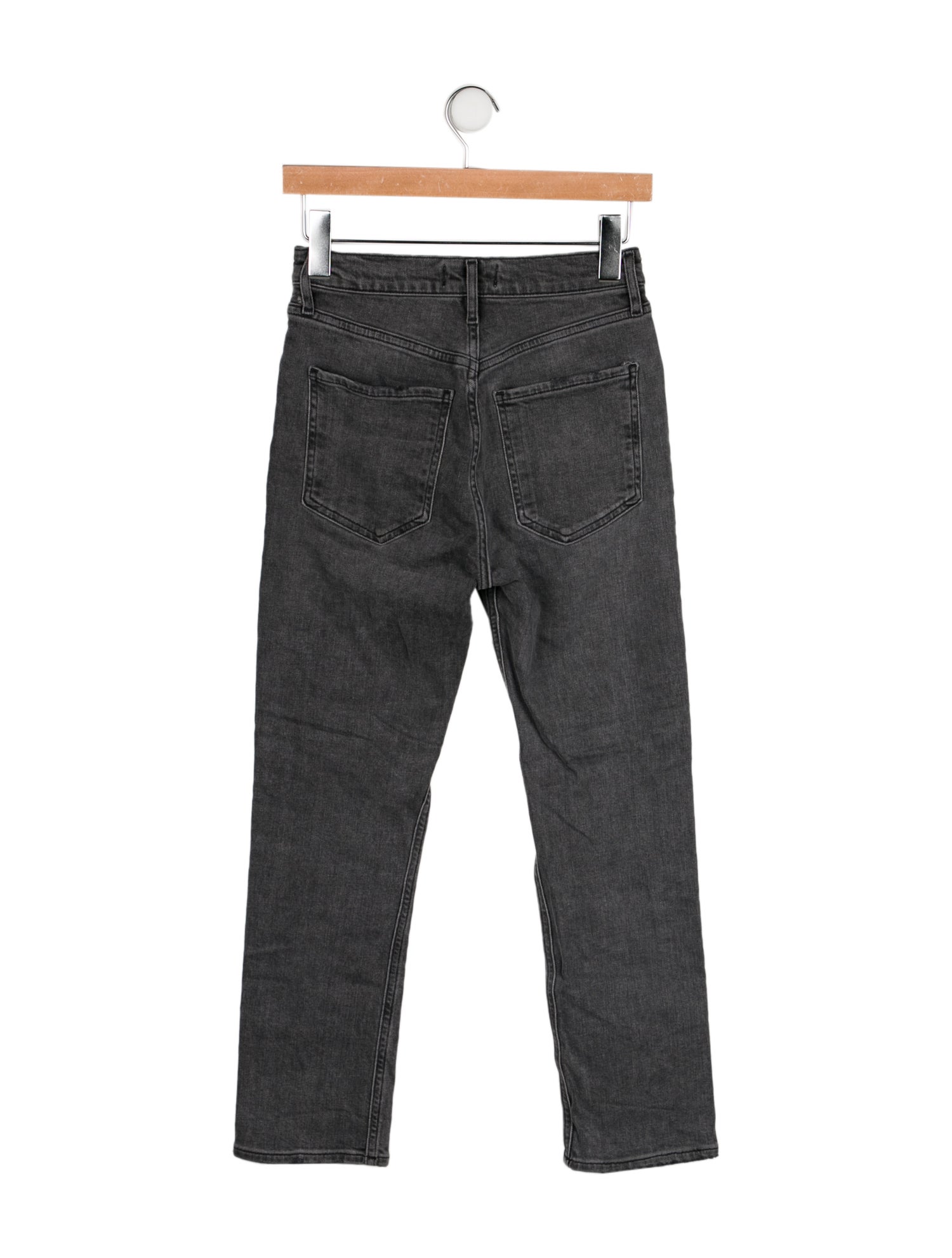 AGOLDE High-Rise Straight Leg Jeans