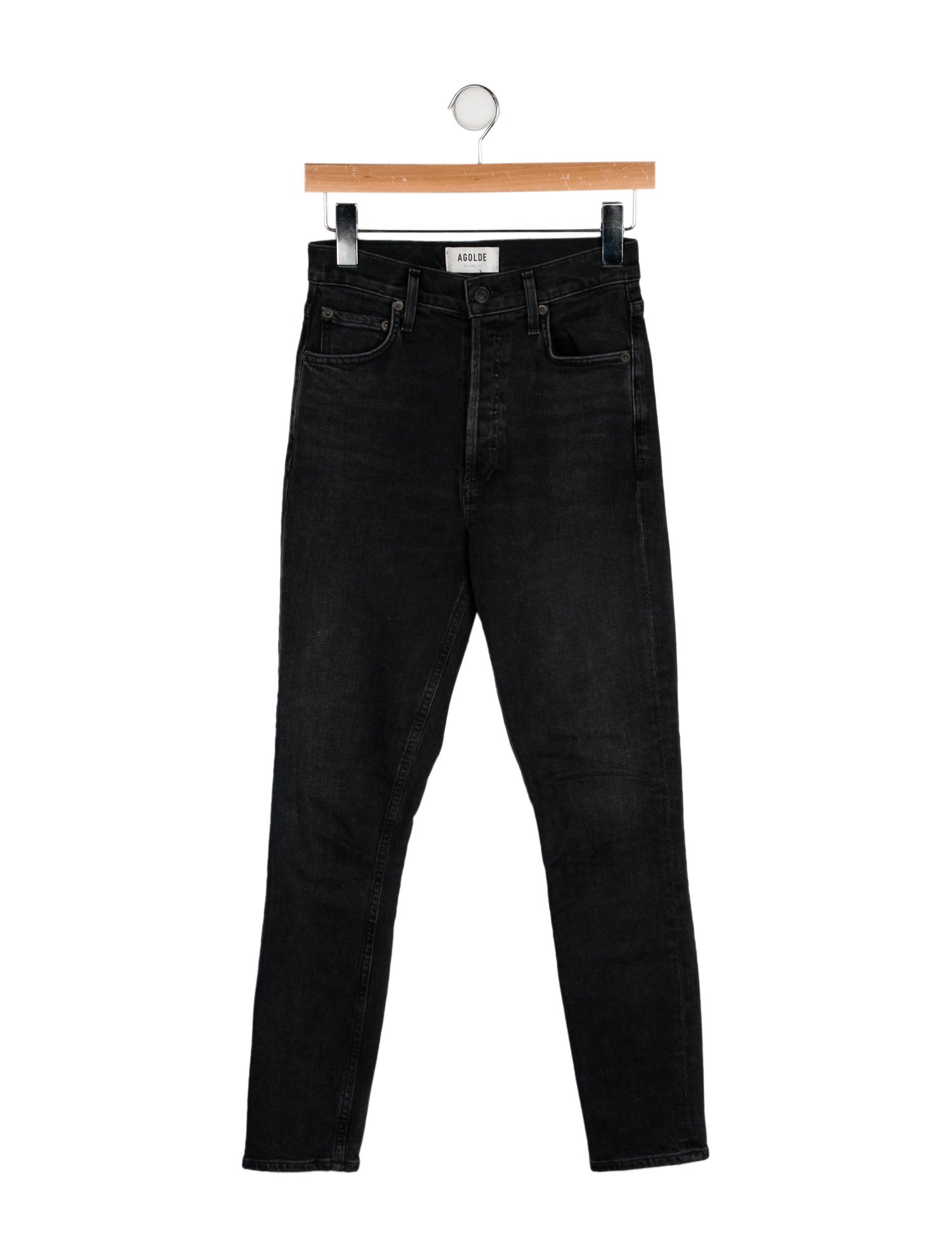 AGOLDE High-Rise Skinny Leg Jeans