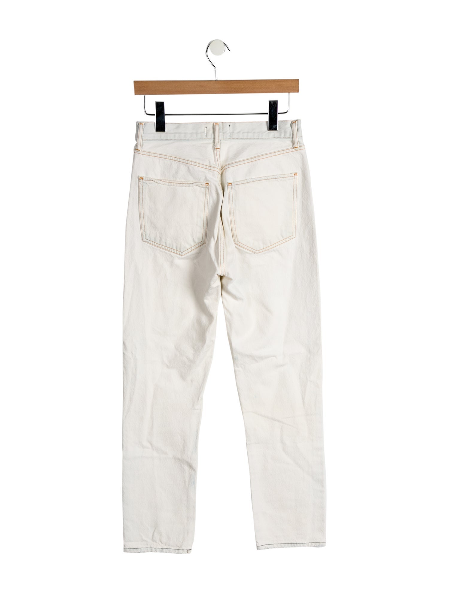 AGOLDE High-Rise Straight Leg Jeans