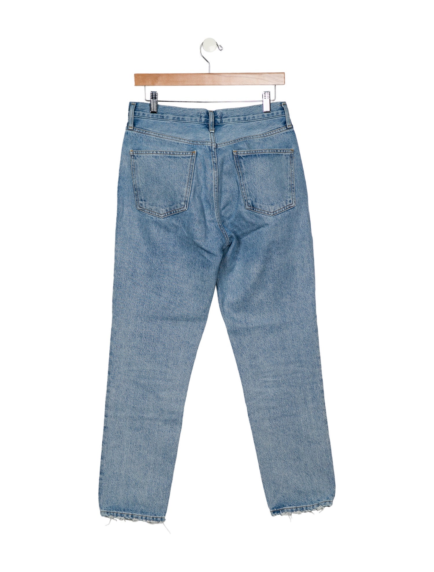 AGOLDE High-Rise Straight Leg Jeans