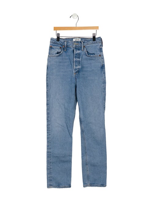 AGOLDE High-Rise Straight Leg Jeans