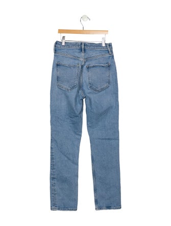 AGOLDE High-Rise Straight Leg Jeans