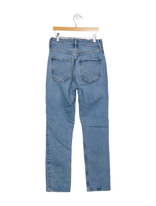 AGOLDE High-Rise Straight Leg Jeans
