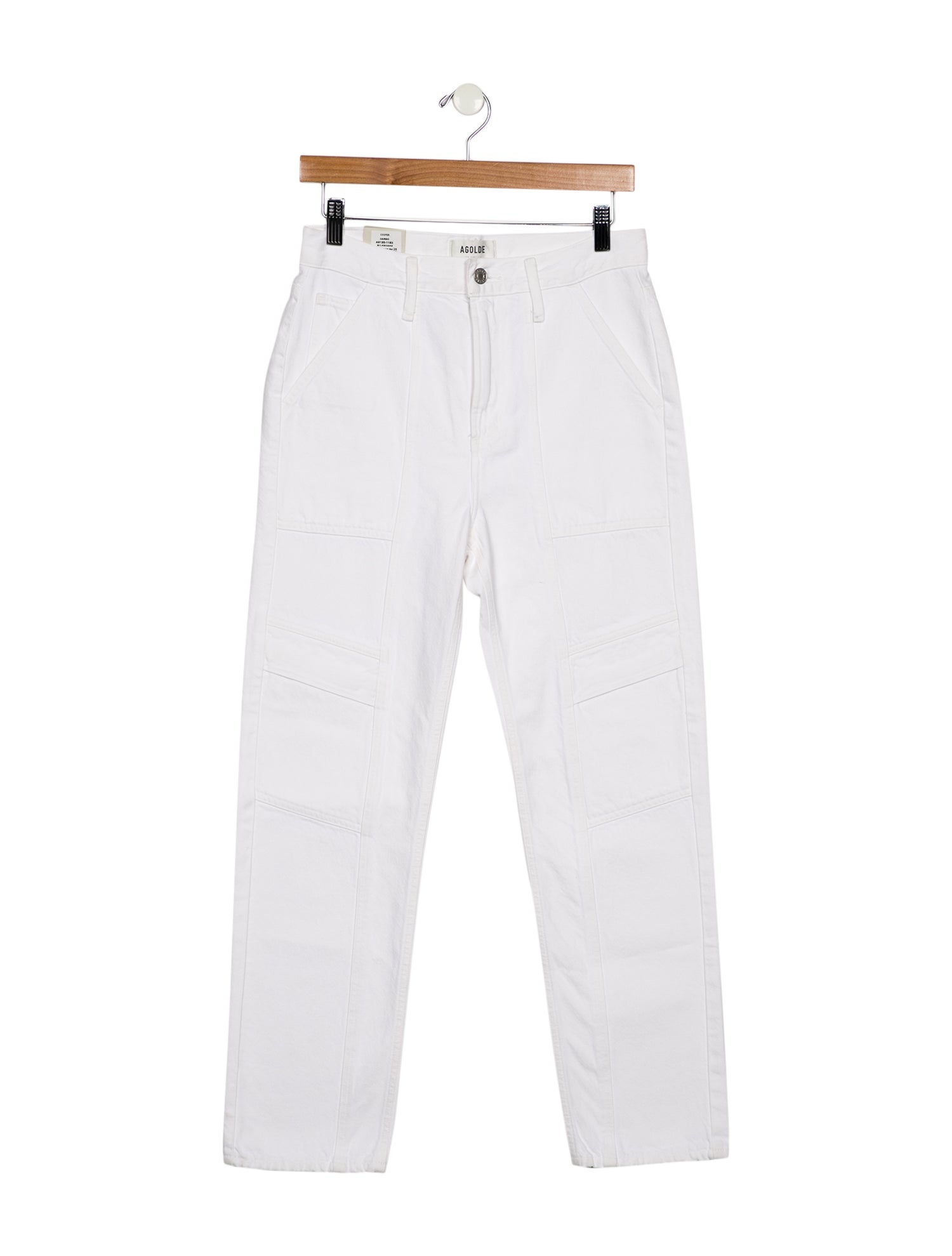 AGOLDE High-Rise Straight Leg Jeans