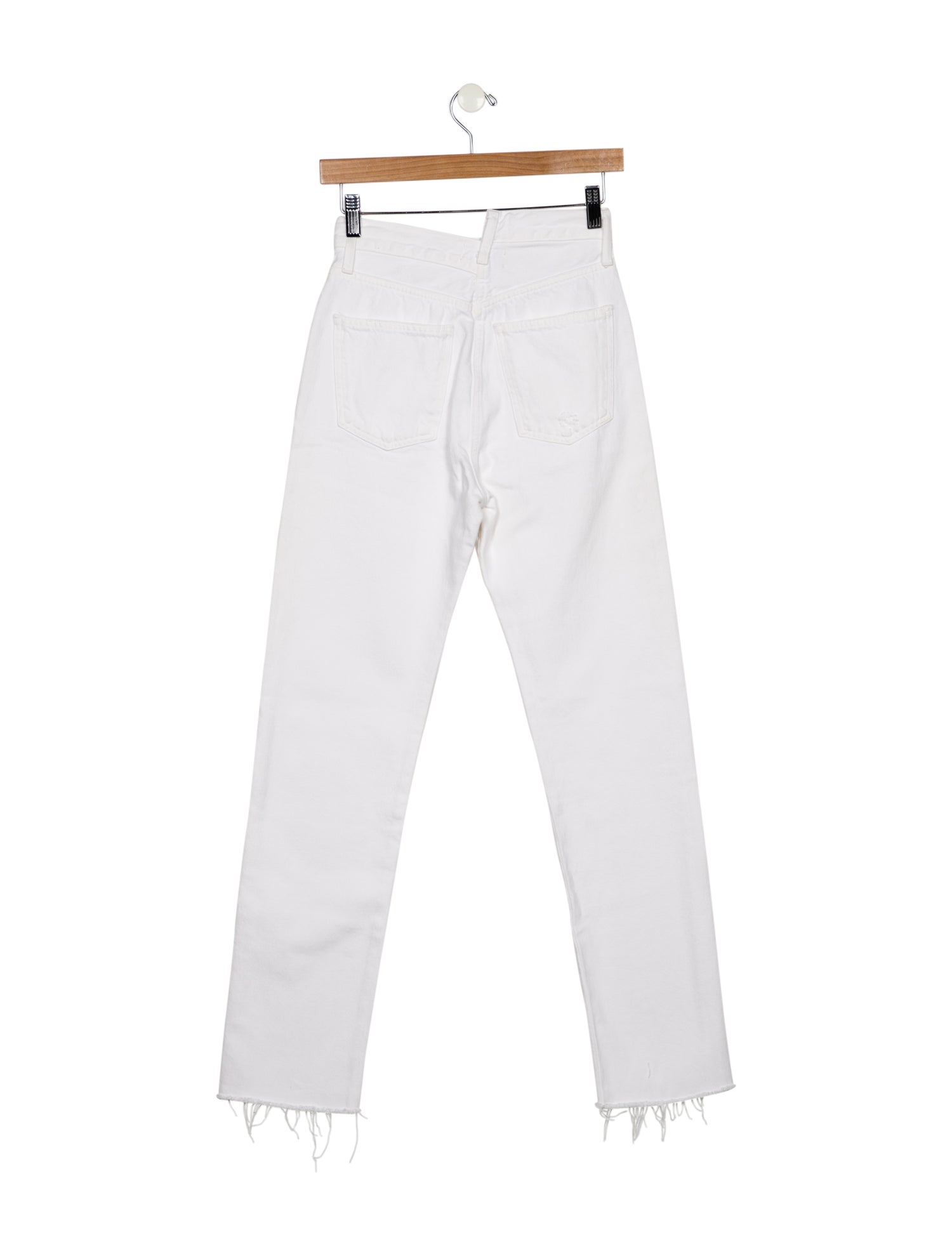 AGOLDE Mid-Rise Straight Leg Jeans