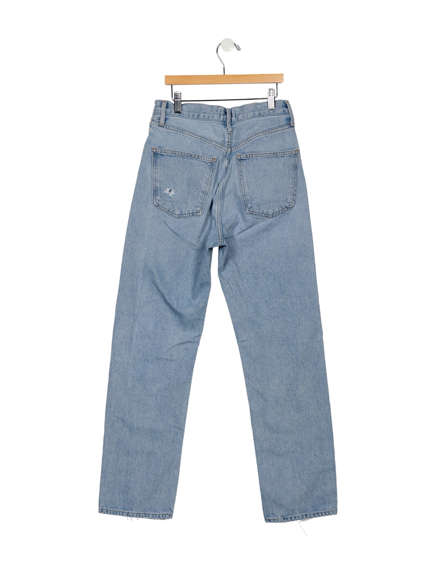 AGOLDE High-Rise Straight Leg Jeans