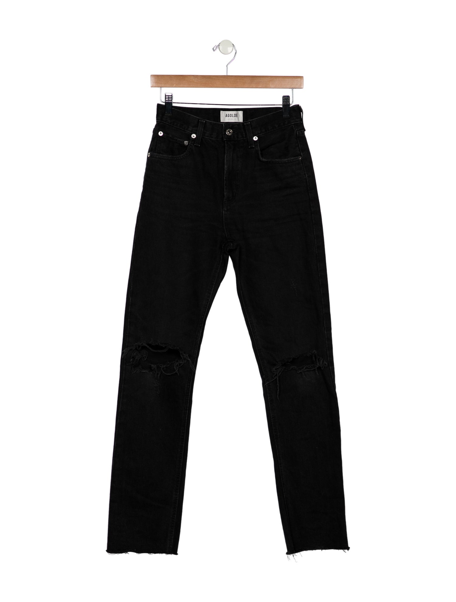 AGOLDE High-Rise Straight Leg Jeans