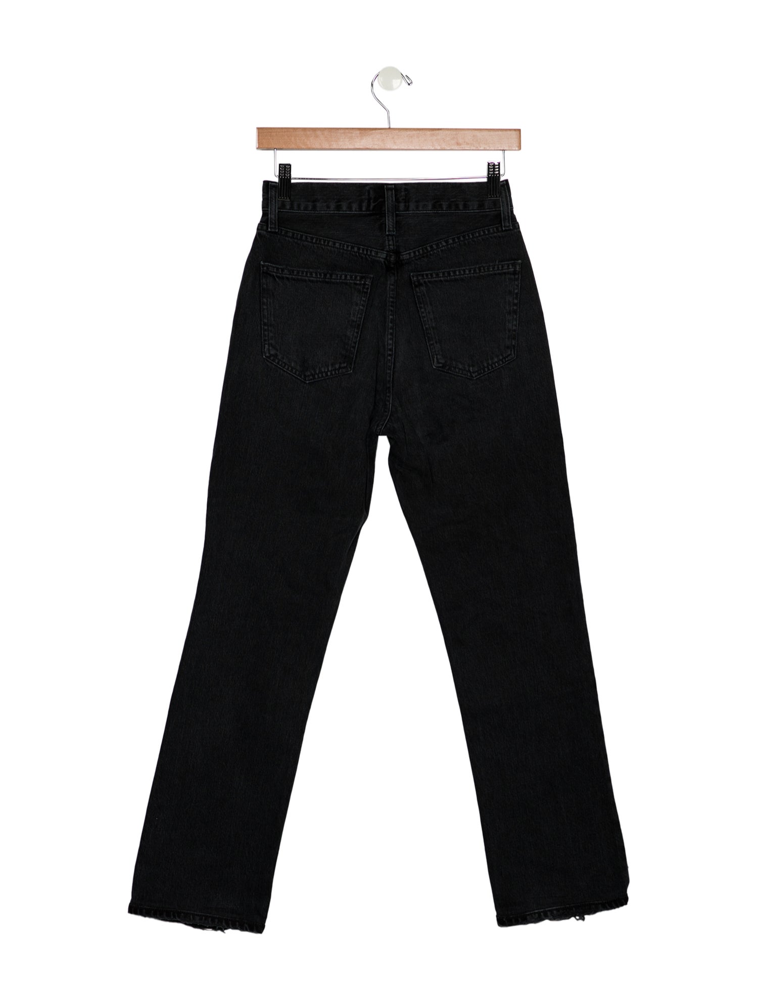 AGOLDE Mid-Rise Straight Leg Jeans