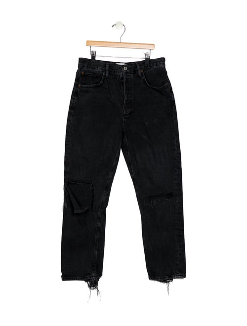 AGOLDE High-Rise Straight Leg Jeans