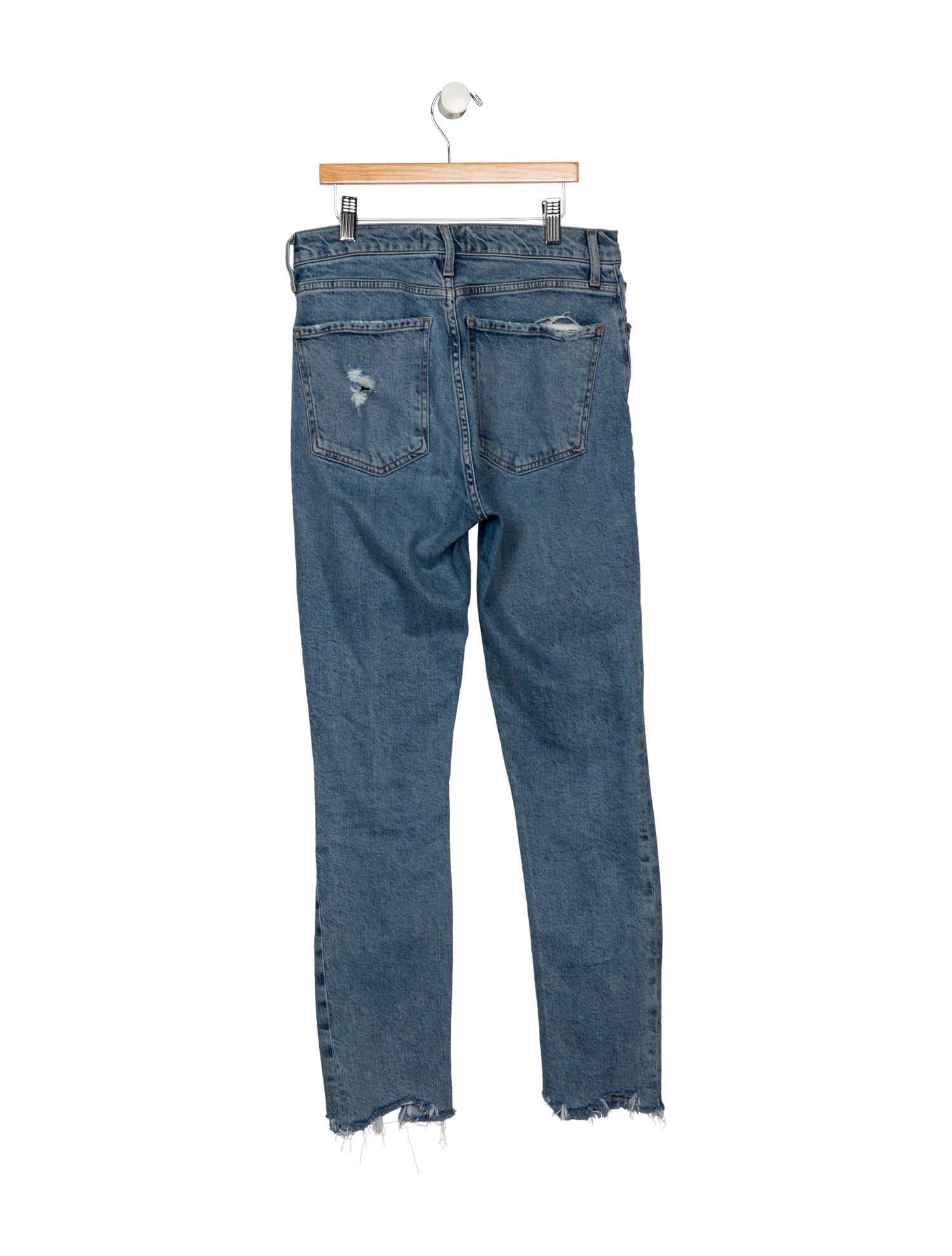 AGOLDE Mid-Rise Skinny Leg Jeans