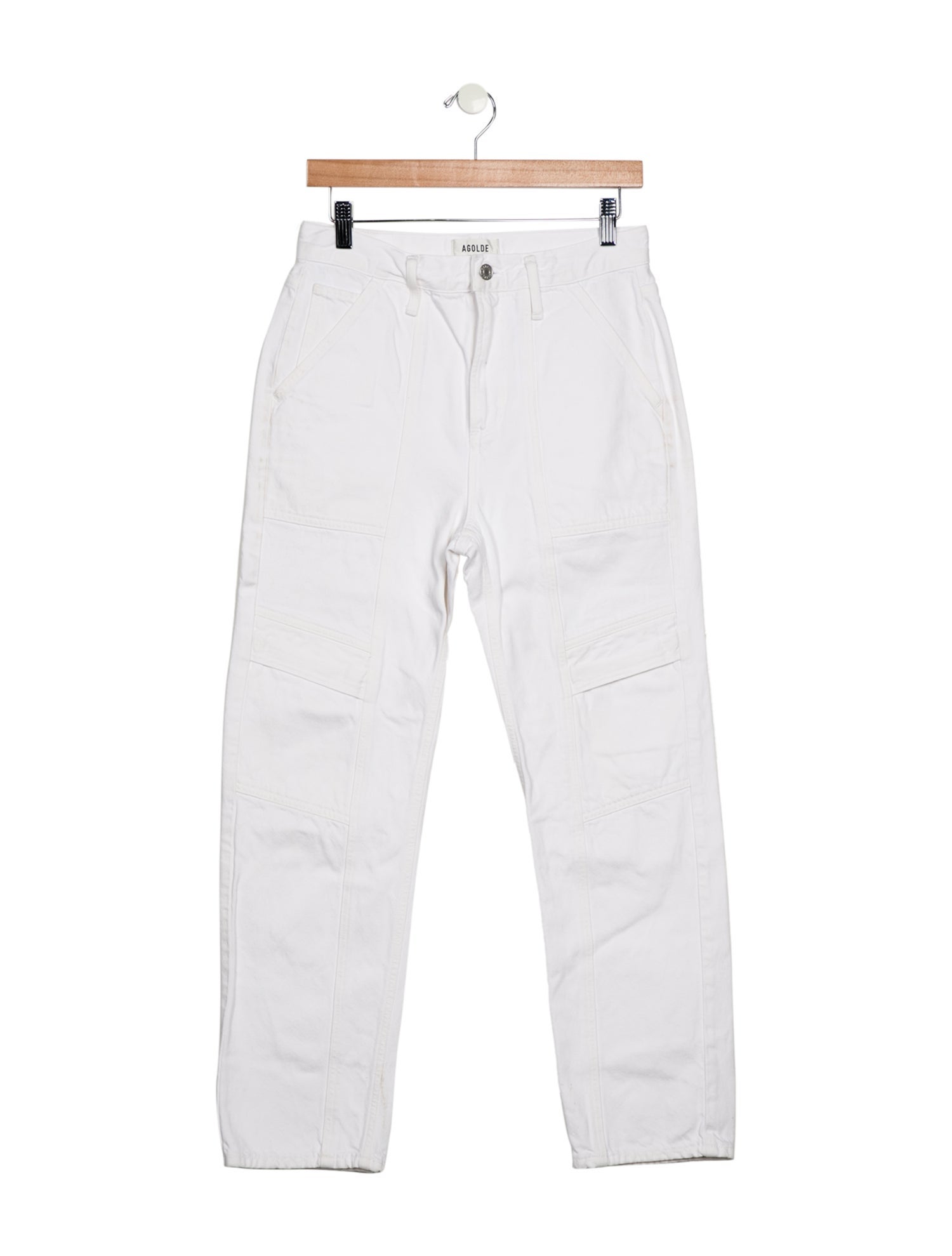 AGOLDE High-Rise Straight Leg Jeans