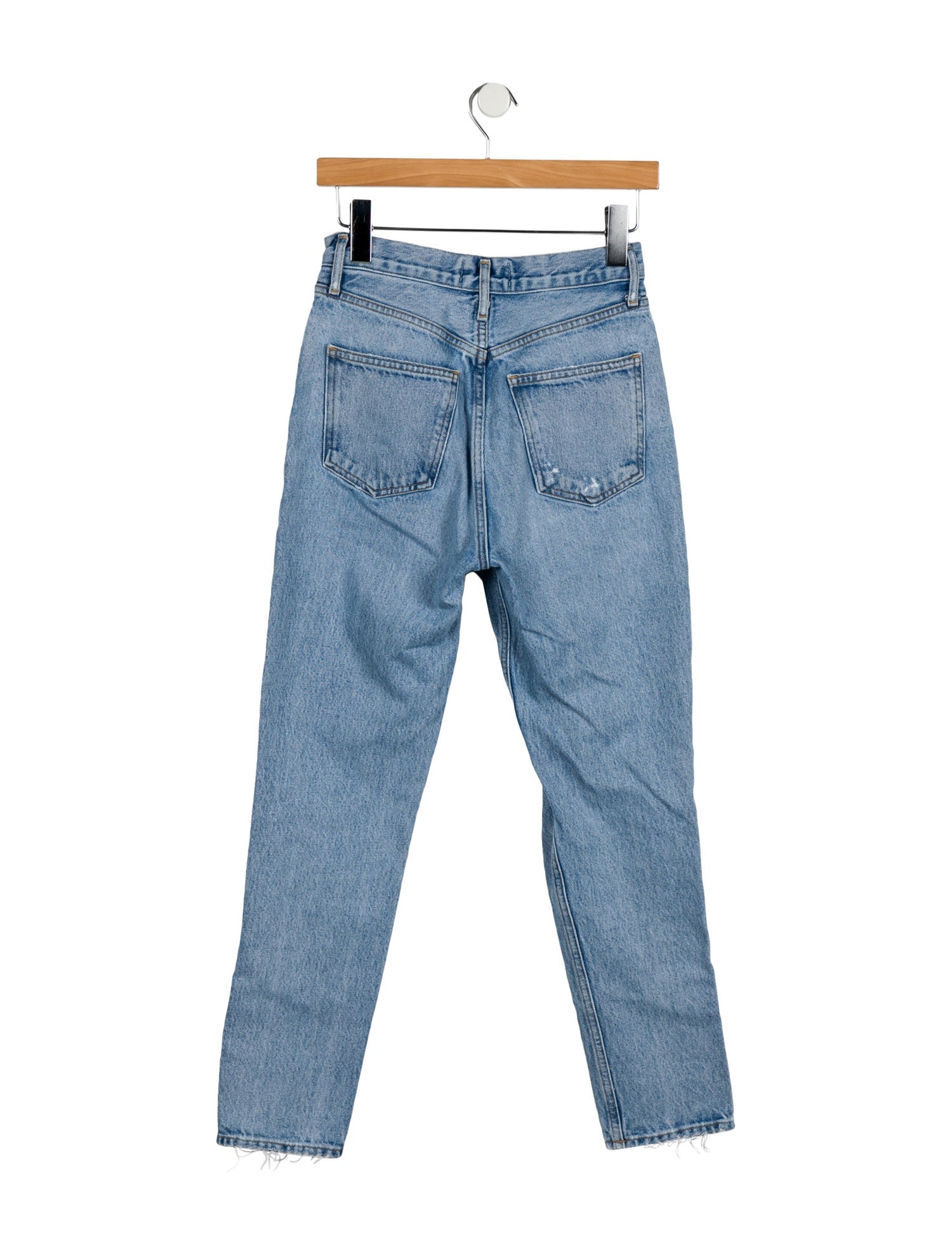 AGOLDE High-Rise Straight Leg Jeans
