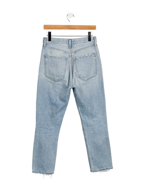 AGOLDE High-Rise Straight Leg Jeans