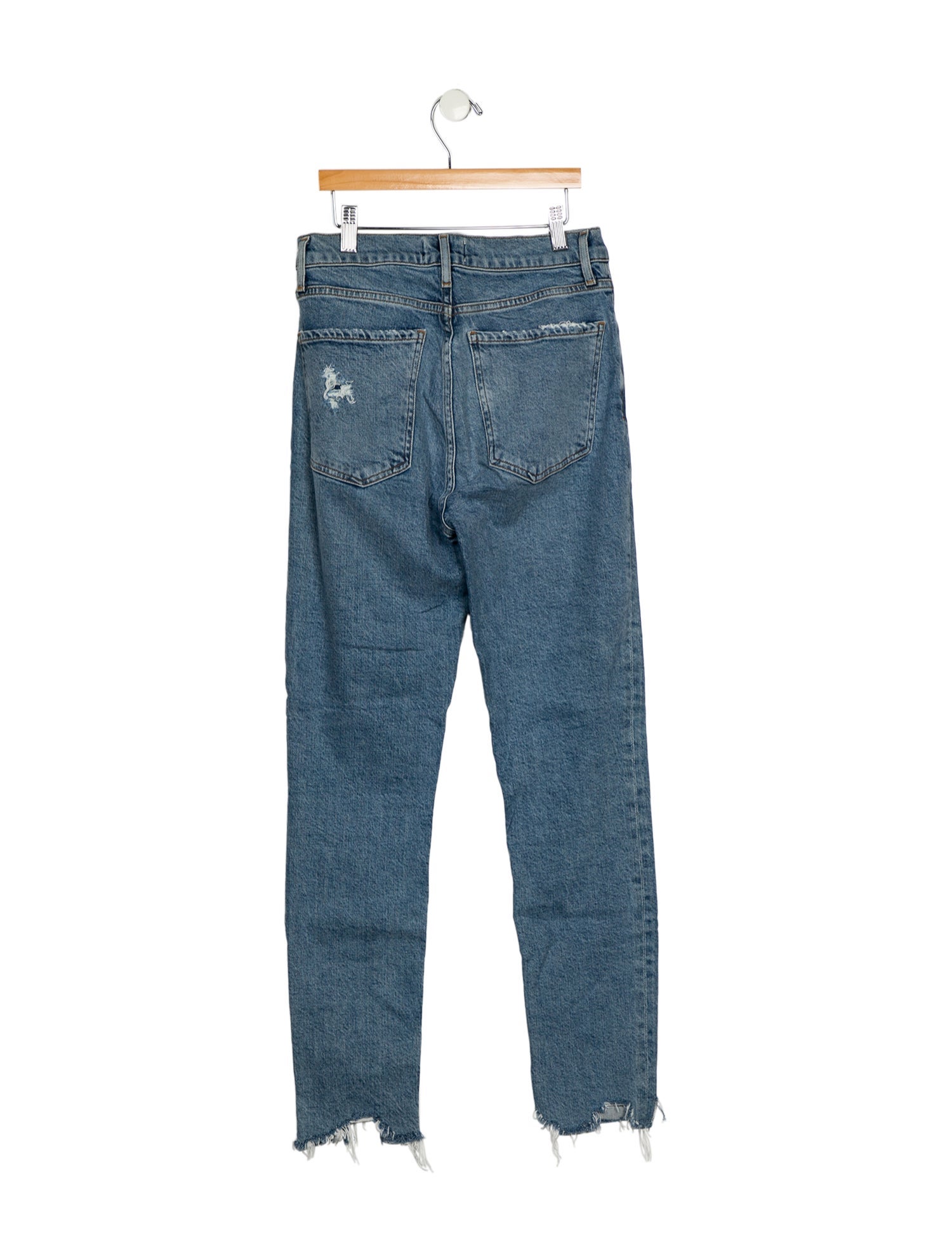AGOLDE Mid-Rise Skinny Leg Jeans