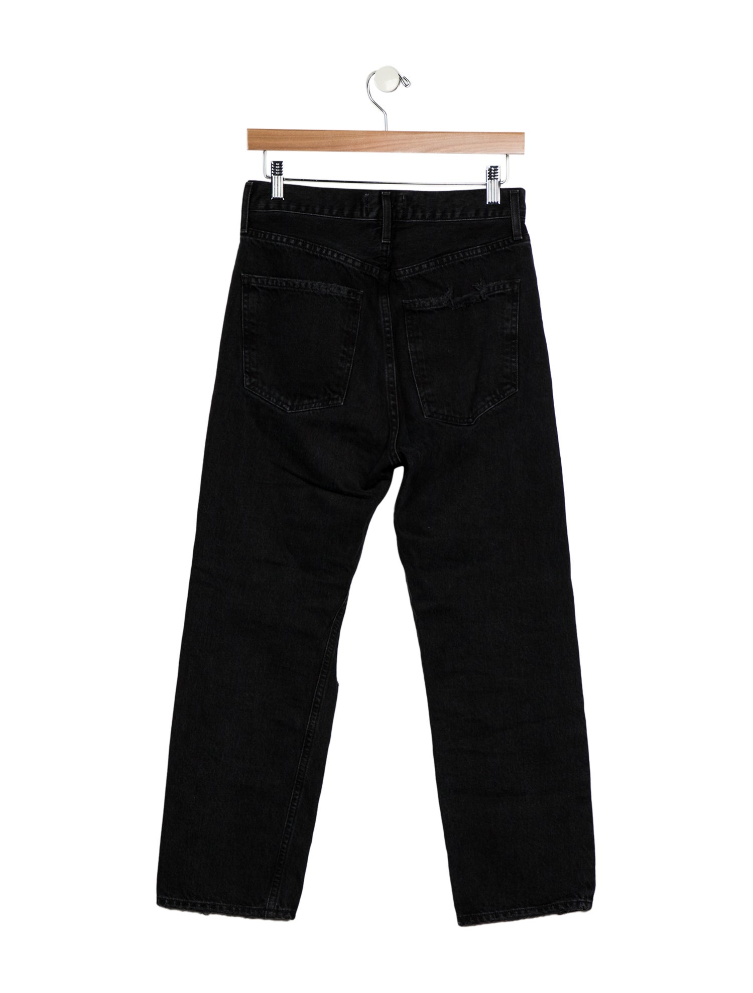 AGOLDE High-Rise Straight Leg Jeans