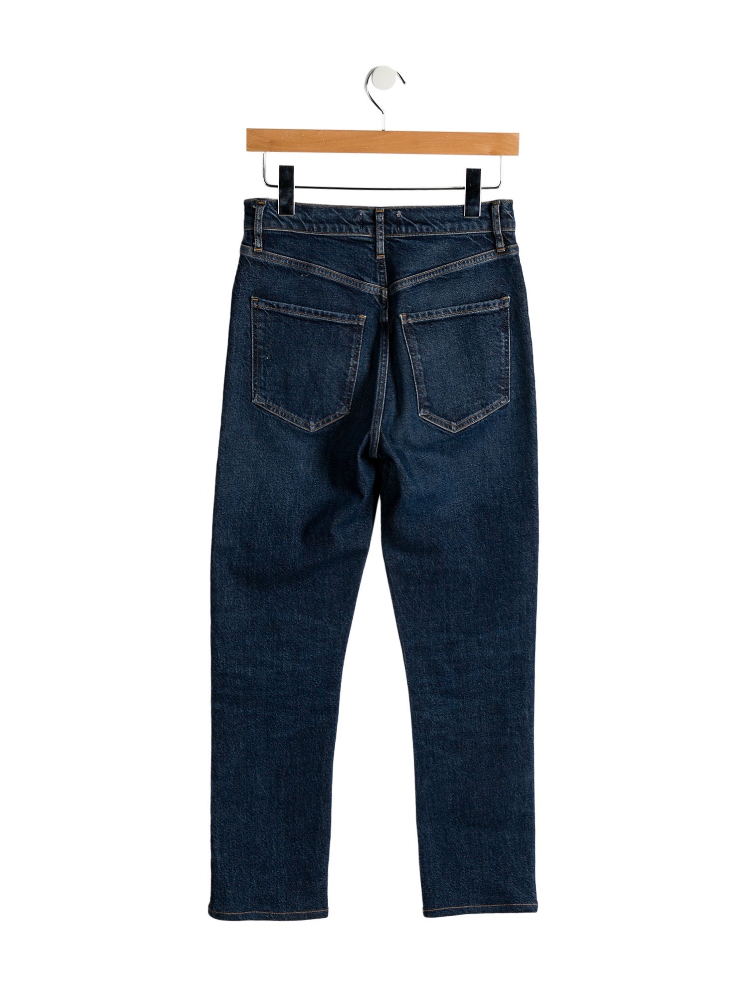 AGOLDE High-Rise Straight Leg Jeans