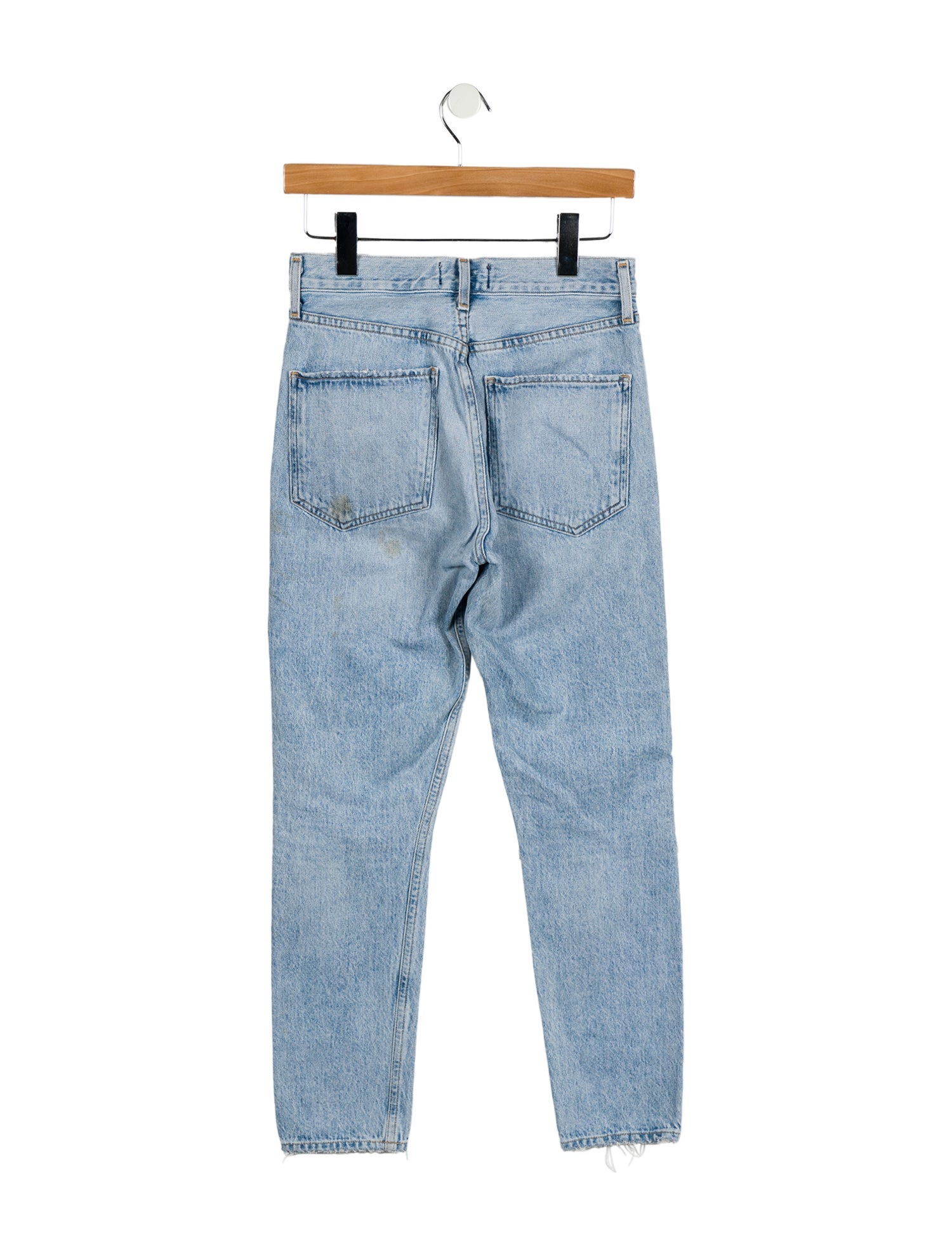 AGOLDE High-Rise Straight Leg Jeans
