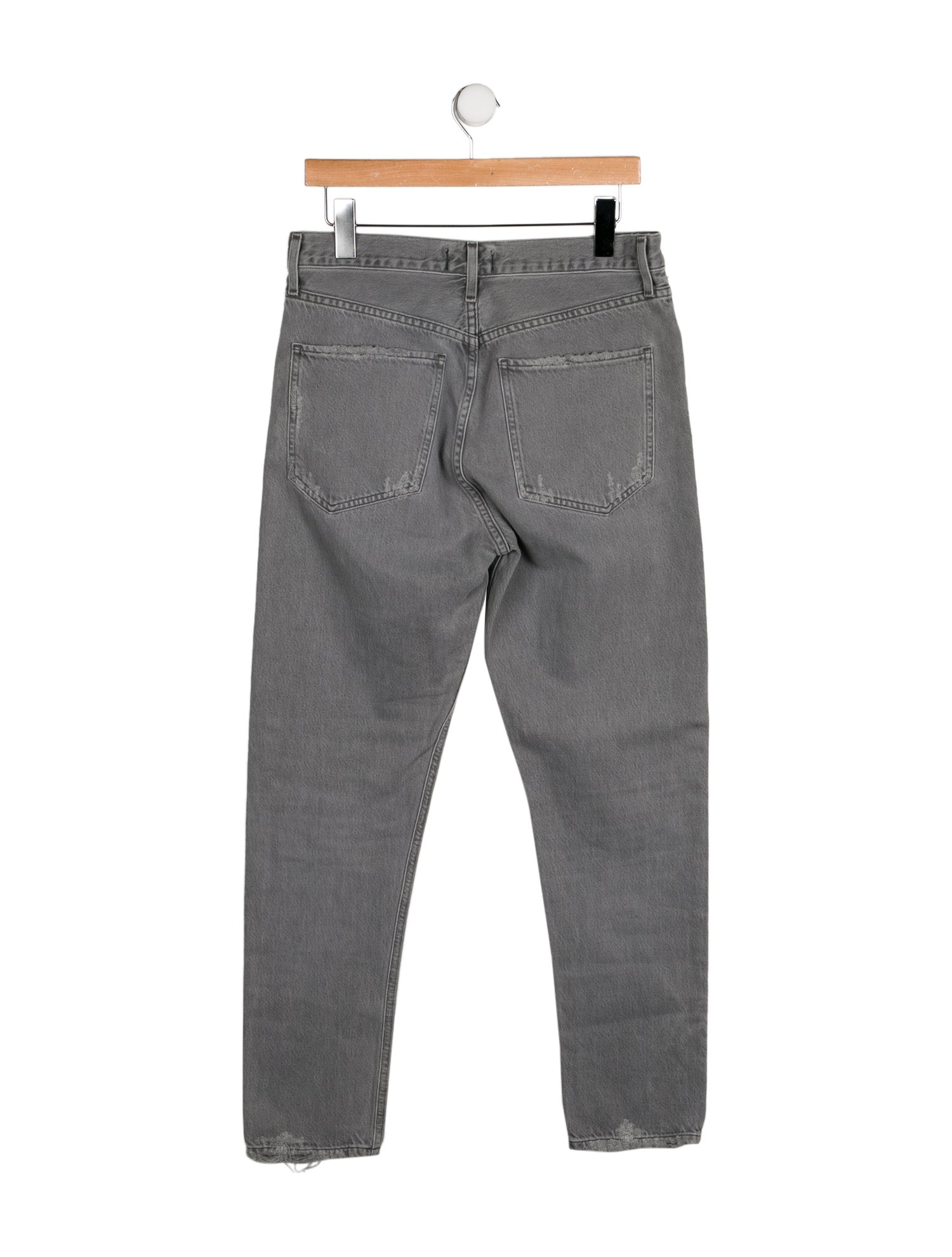 AGOLDE High-Rise Straight Leg Jeans