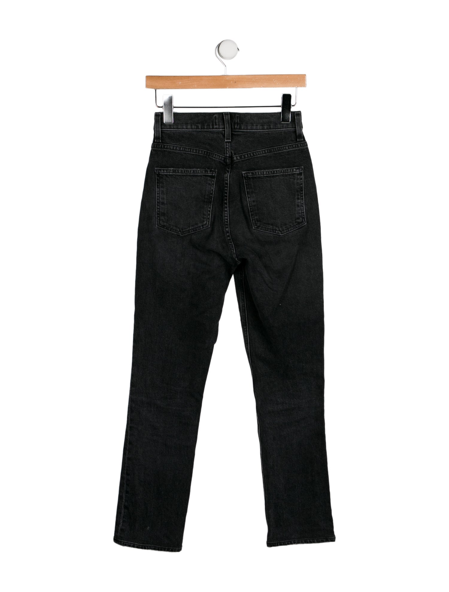 AGOLDE High-Rise Straight Leg Jeans