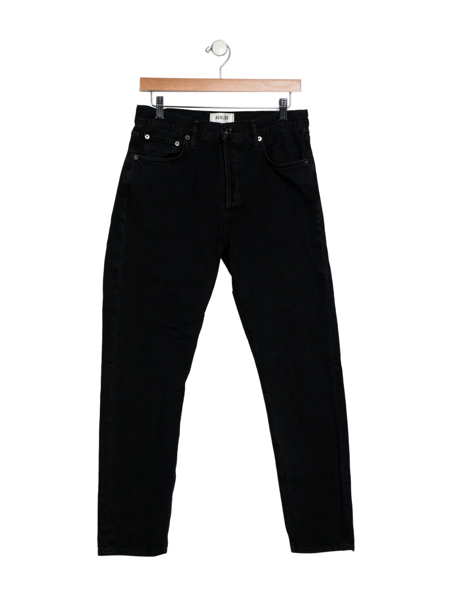 AGOLDE Mid-Rise Skinny Leg Jeans