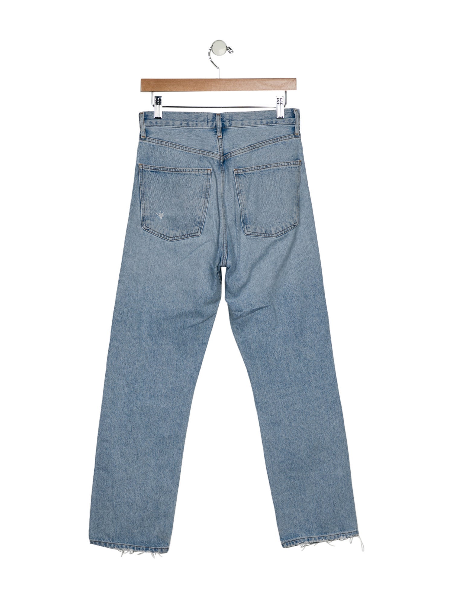 AGOLDE High-Rise Straight Leg Jeans