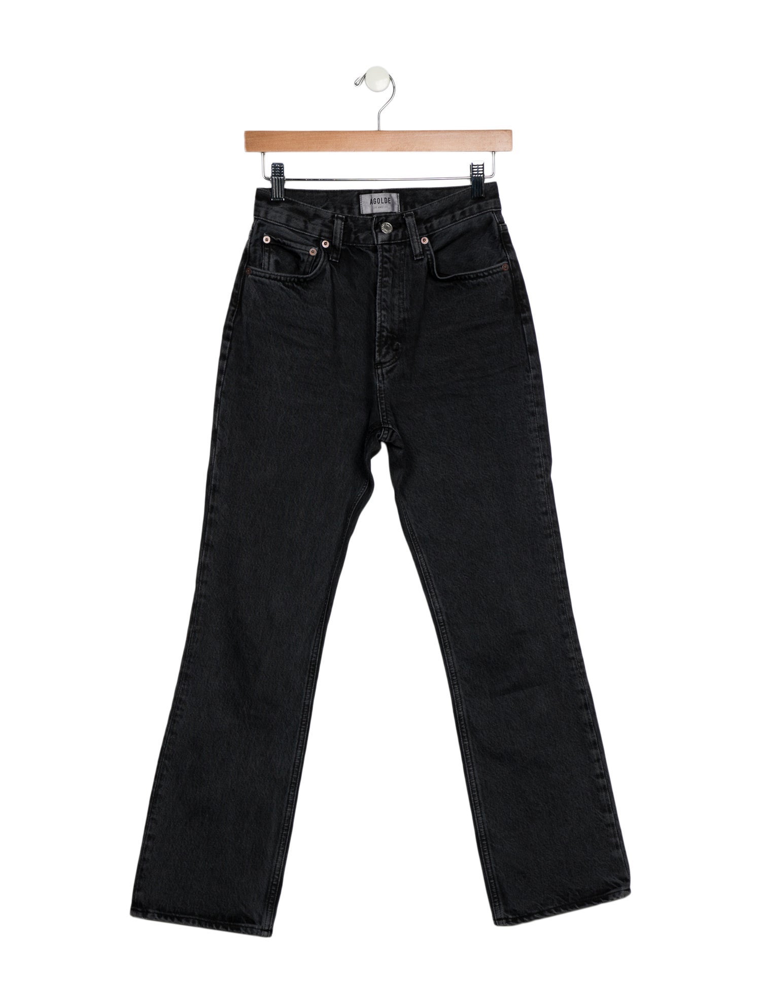 AGOLDE High-Rise Skinny Leg Jeans