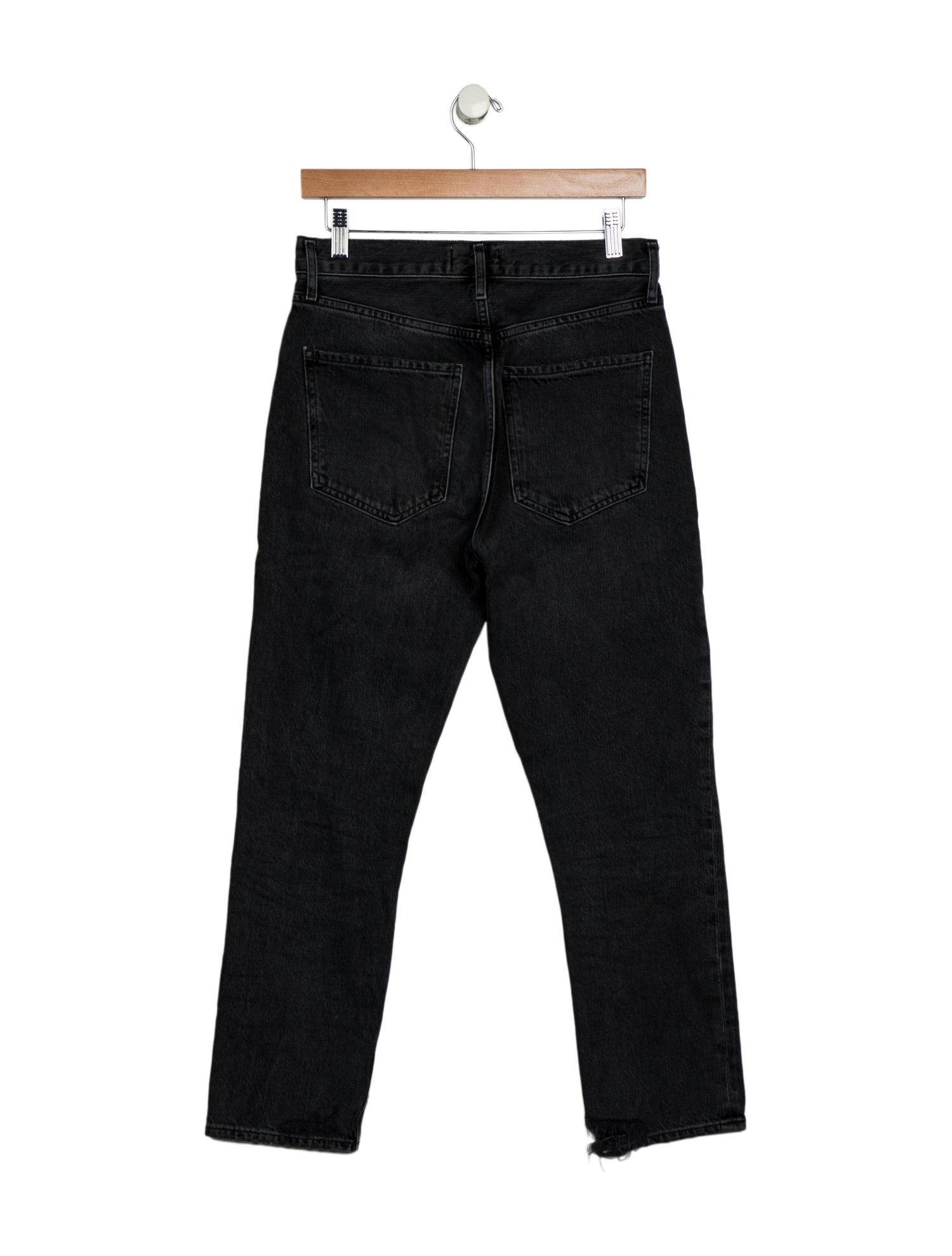 AGOLDE High-Rise Straight Leg Jeans