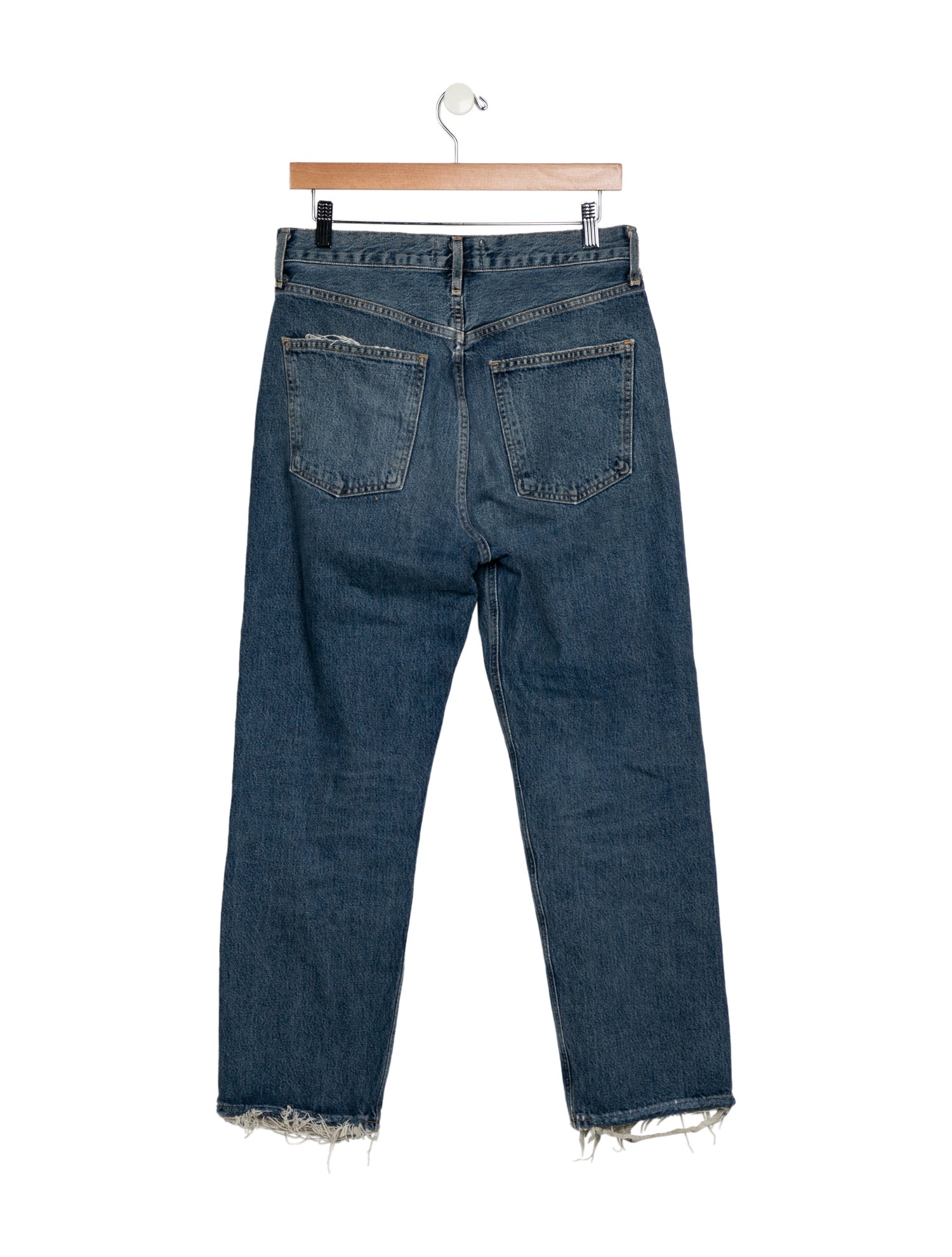 AGOLDE High-Rise Straight Leg Jeans