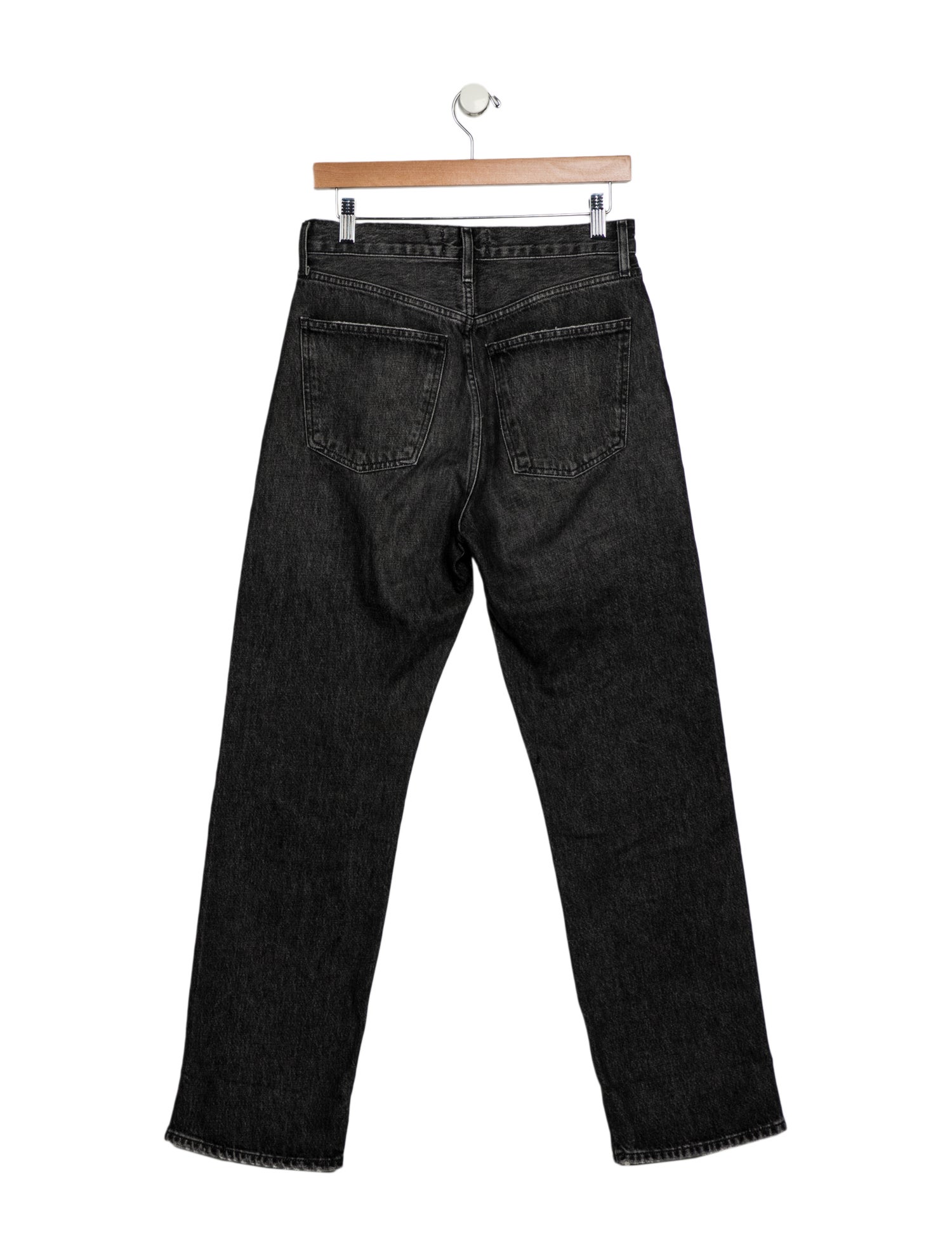 AGOLDE High-Rise Straight Leg Jeans