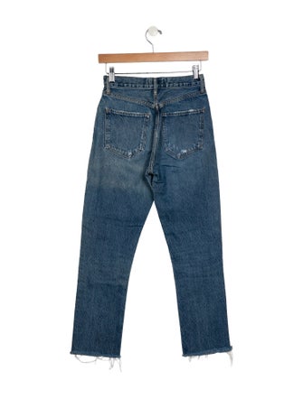 AGOLDE High-Rise Skinny Leg Jeans