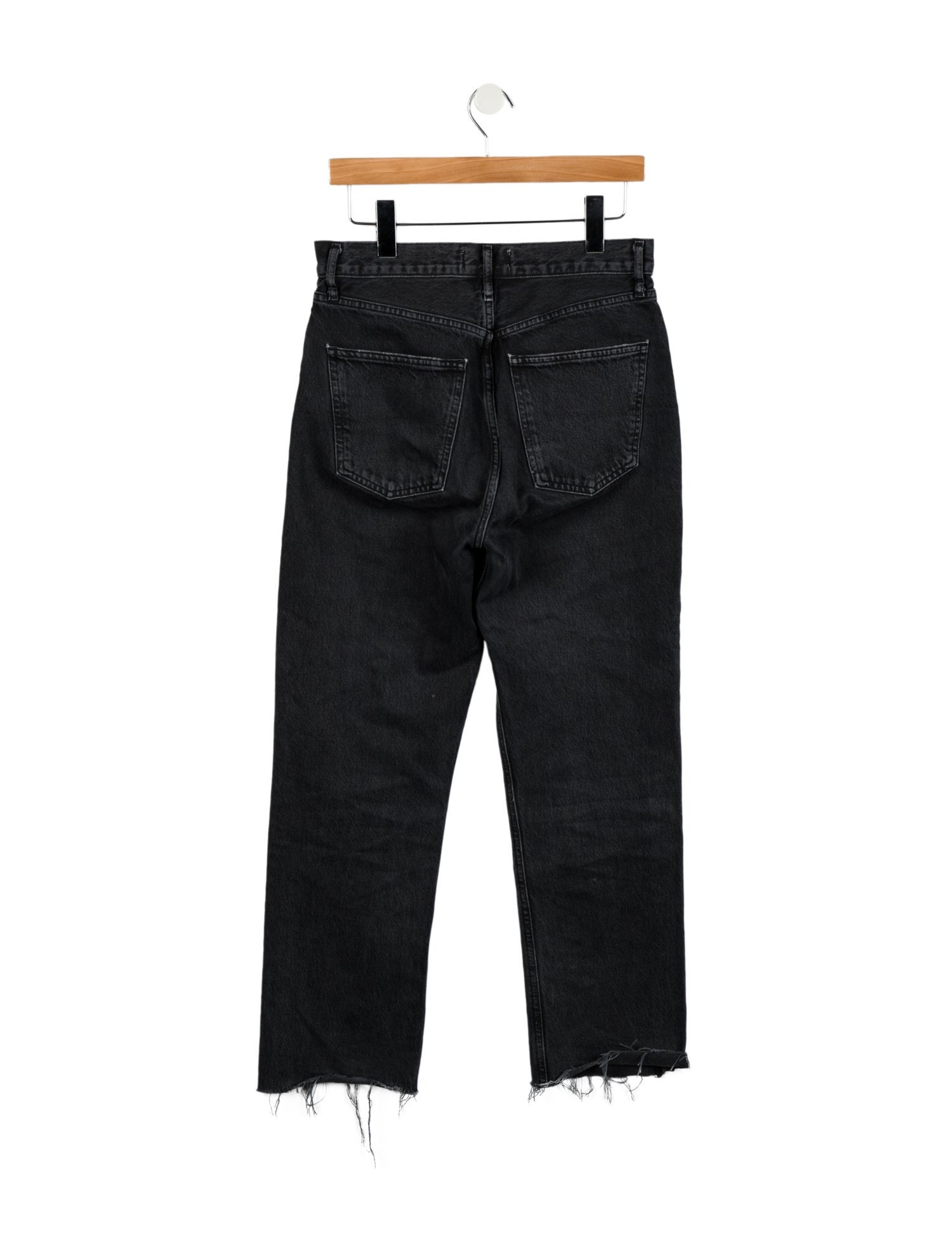 AGOLDE High-Rise Straight Leg Jeans