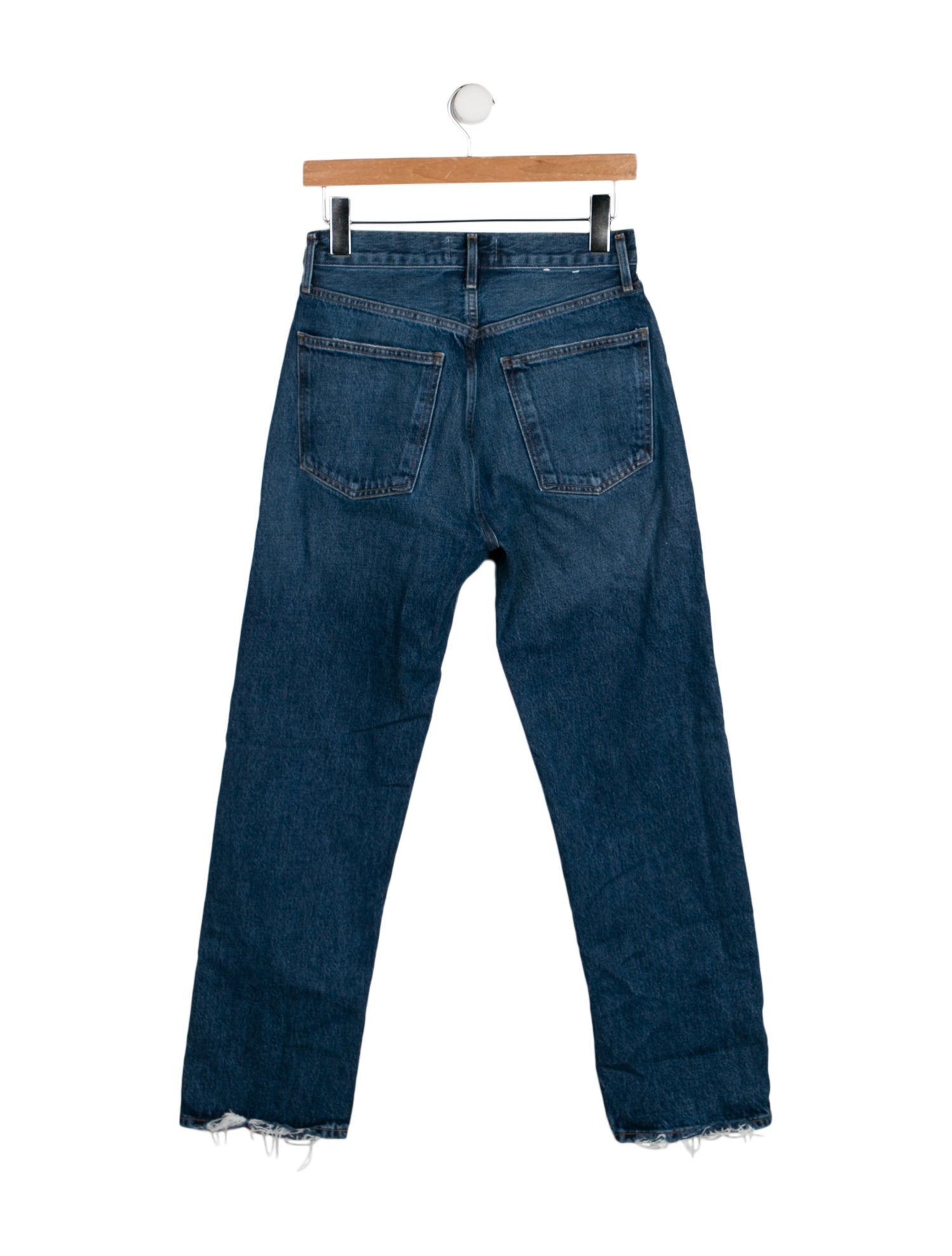 AGOLDE High-Rise Straight Leg Jeans