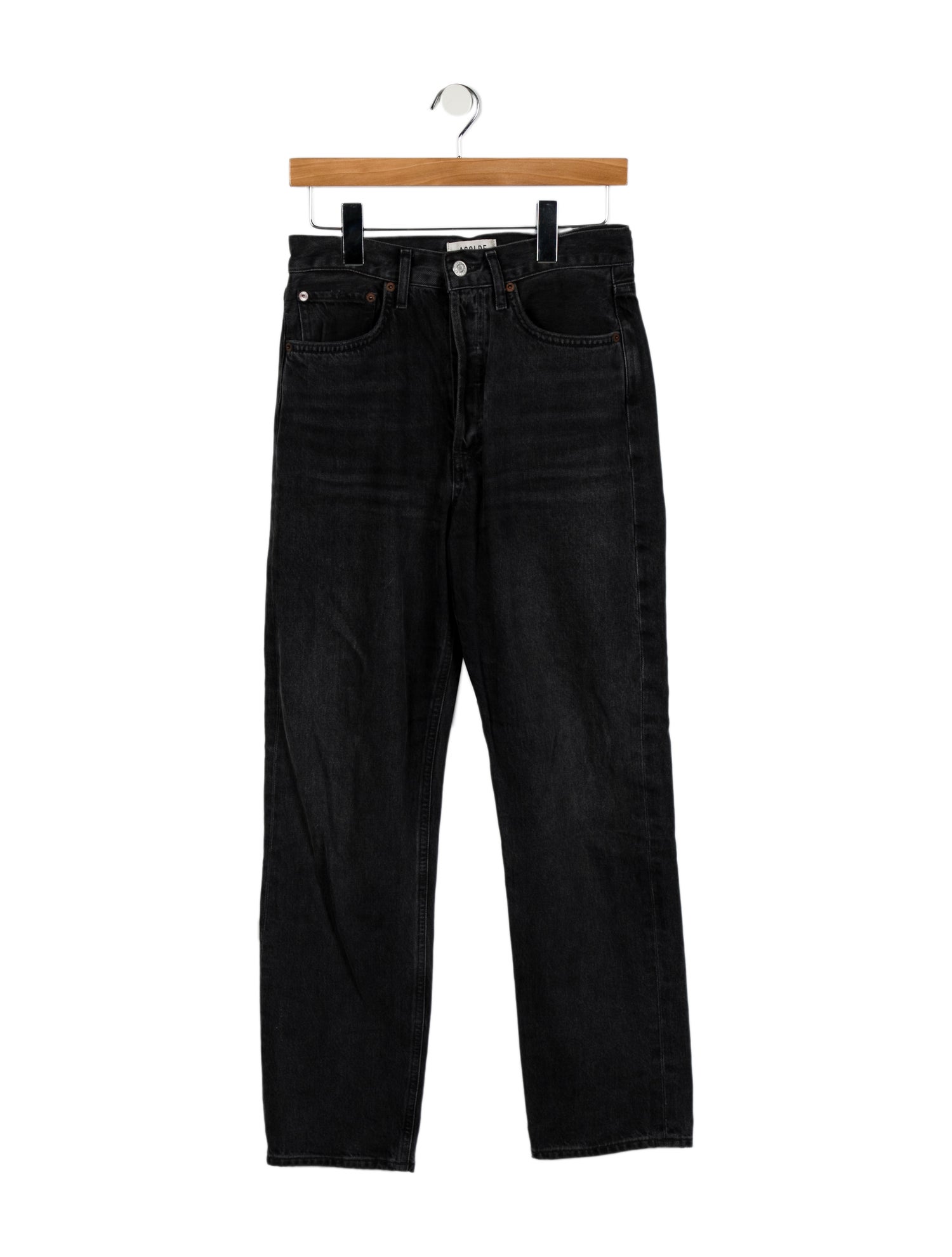 AGOLDE High-Rise Straight Leg Jeans