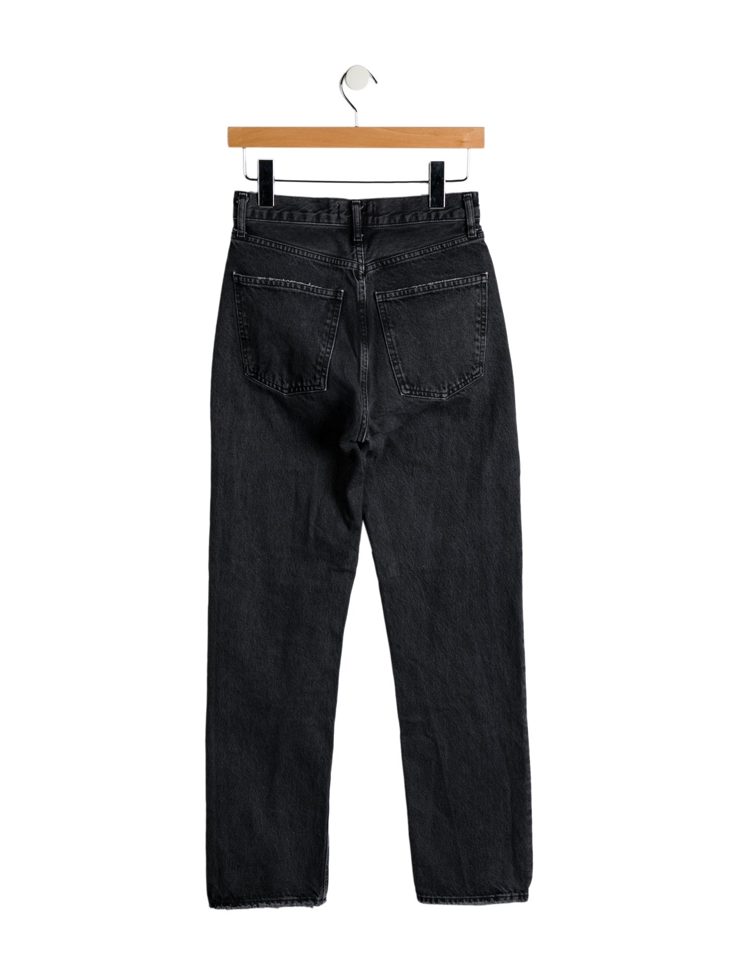 AGOLDE High-Rise Straight Leg Jeans