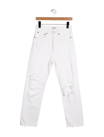 Agolde Jeans High-Rise Straight Leg US 24 | XS