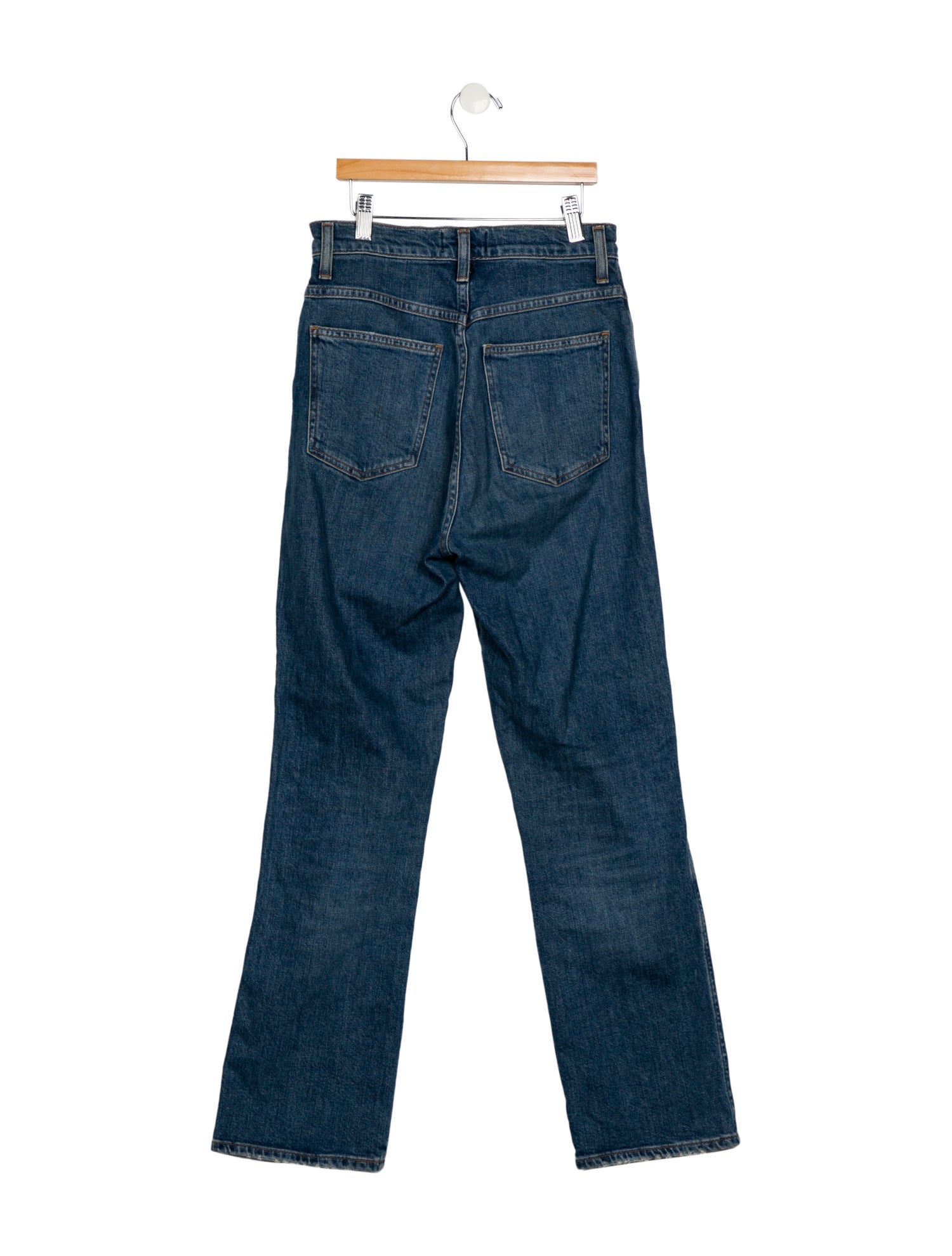 AGOLDE High-Rise Straight Leg Jeans