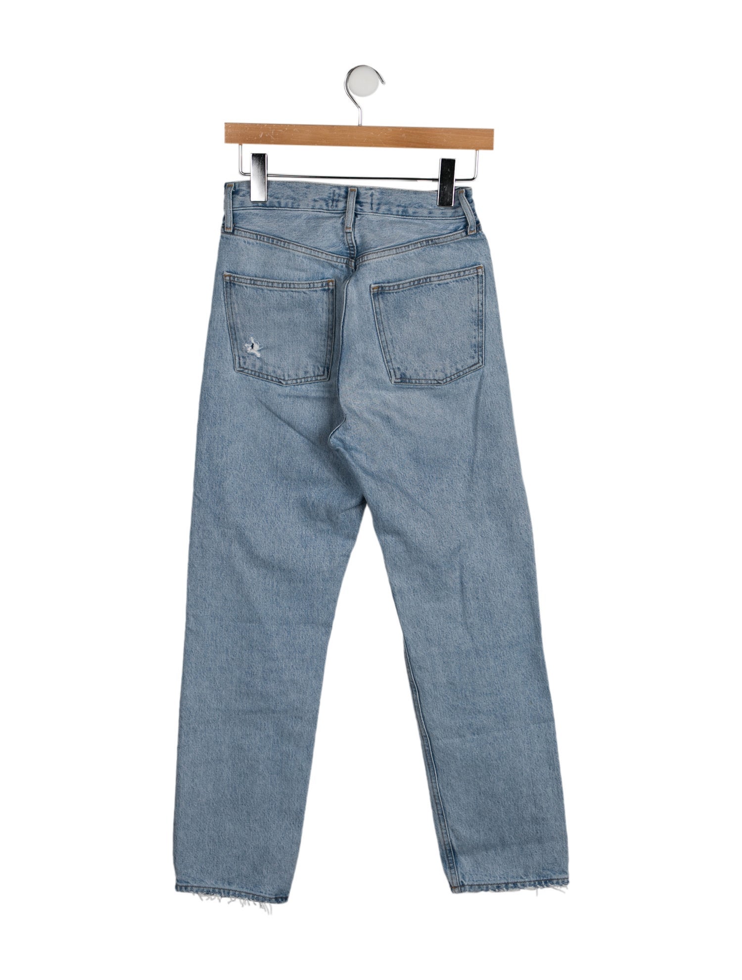 AGOLDE High-Rise Straight Leg Jeans