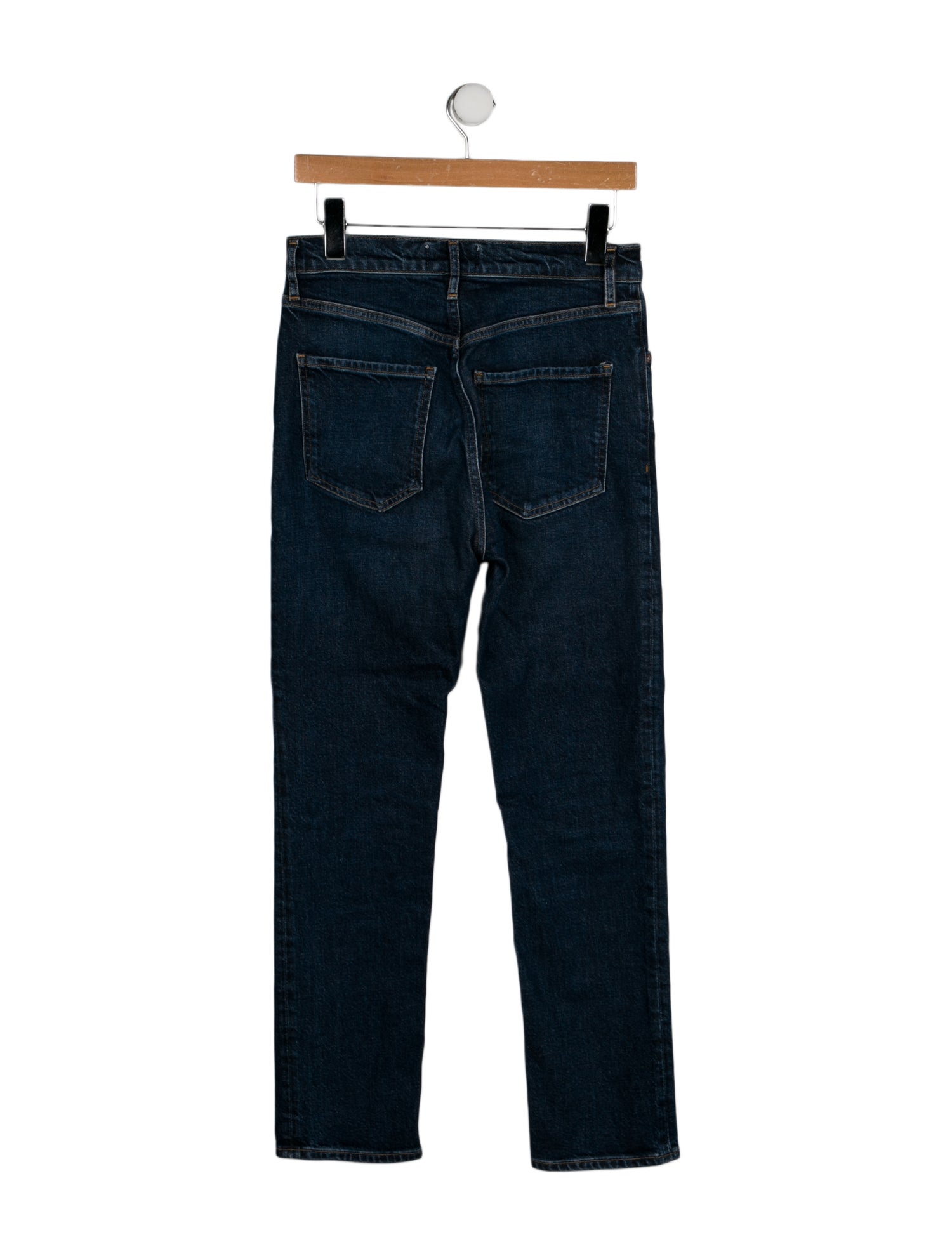 AGOLDE High-Rise Straight Leg Jeans
