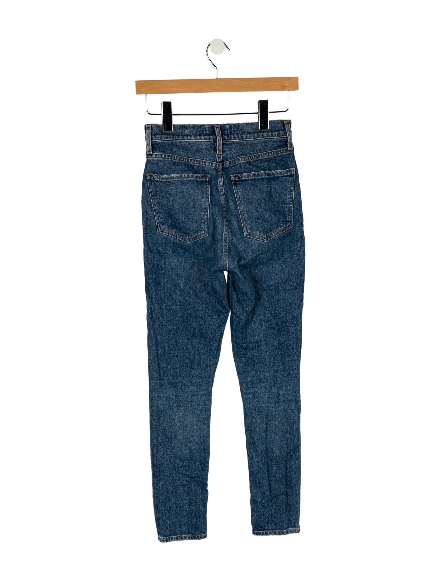 AGOLDE Mid-Rise Skinny Leg Jeans