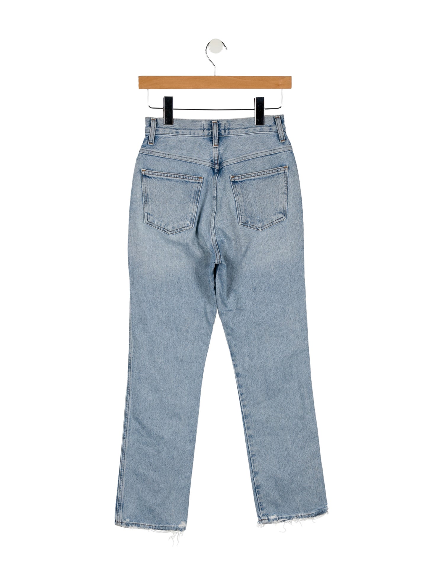 AGOLDE High-Rise Straight Leg Jeans