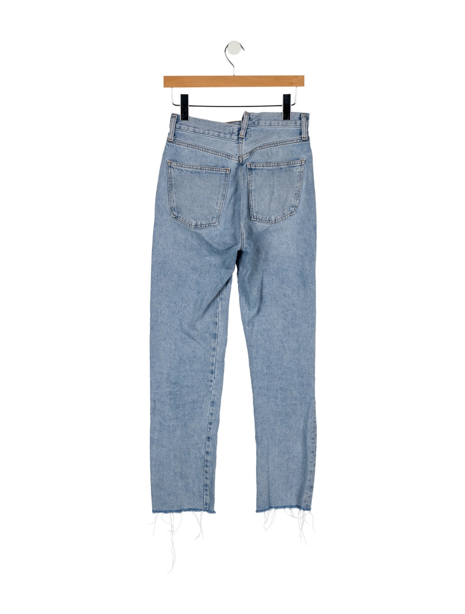 AGOLDE High-Rise Straight Leg Jeans