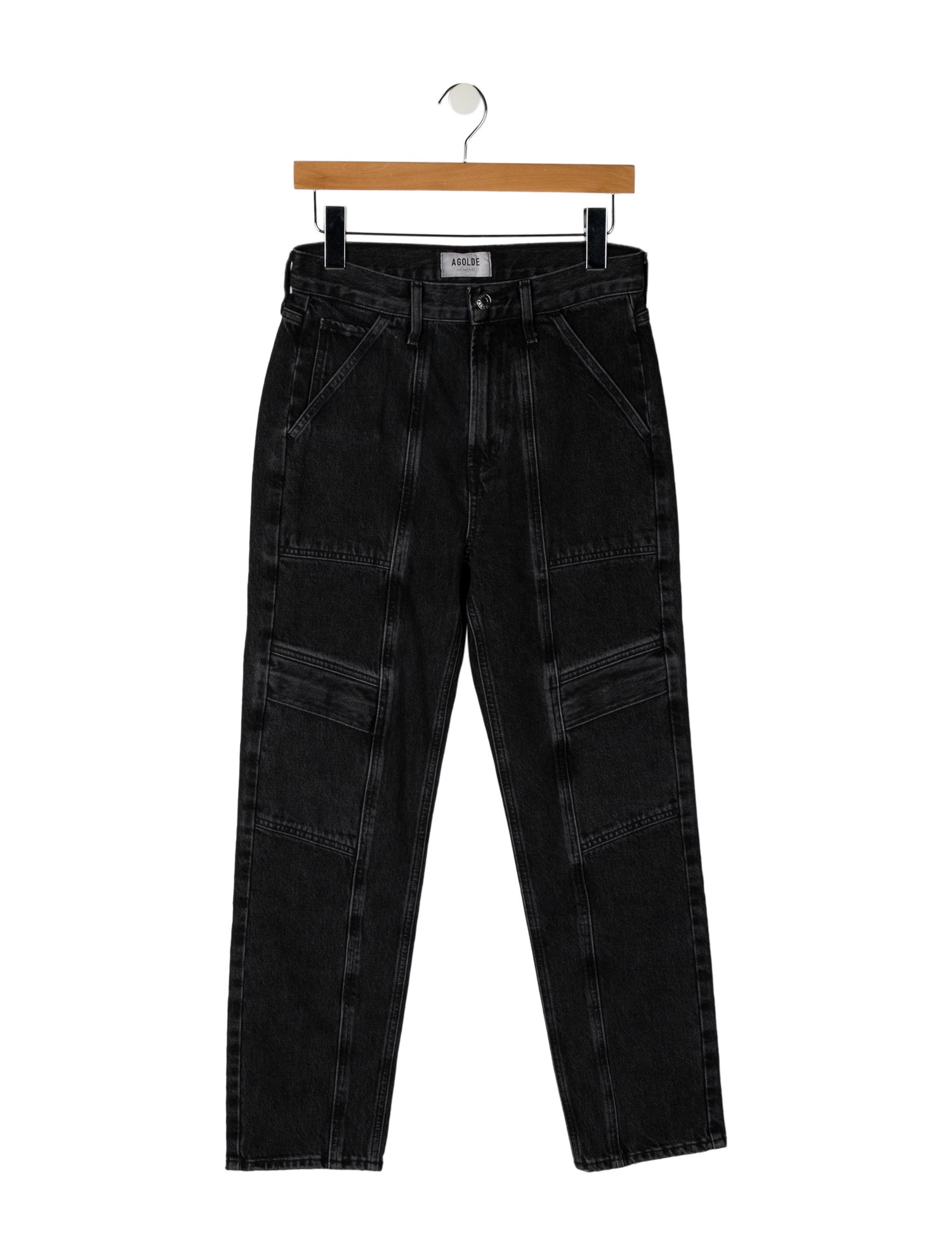 AGOLDE High-Rise Straight Leg Jeans