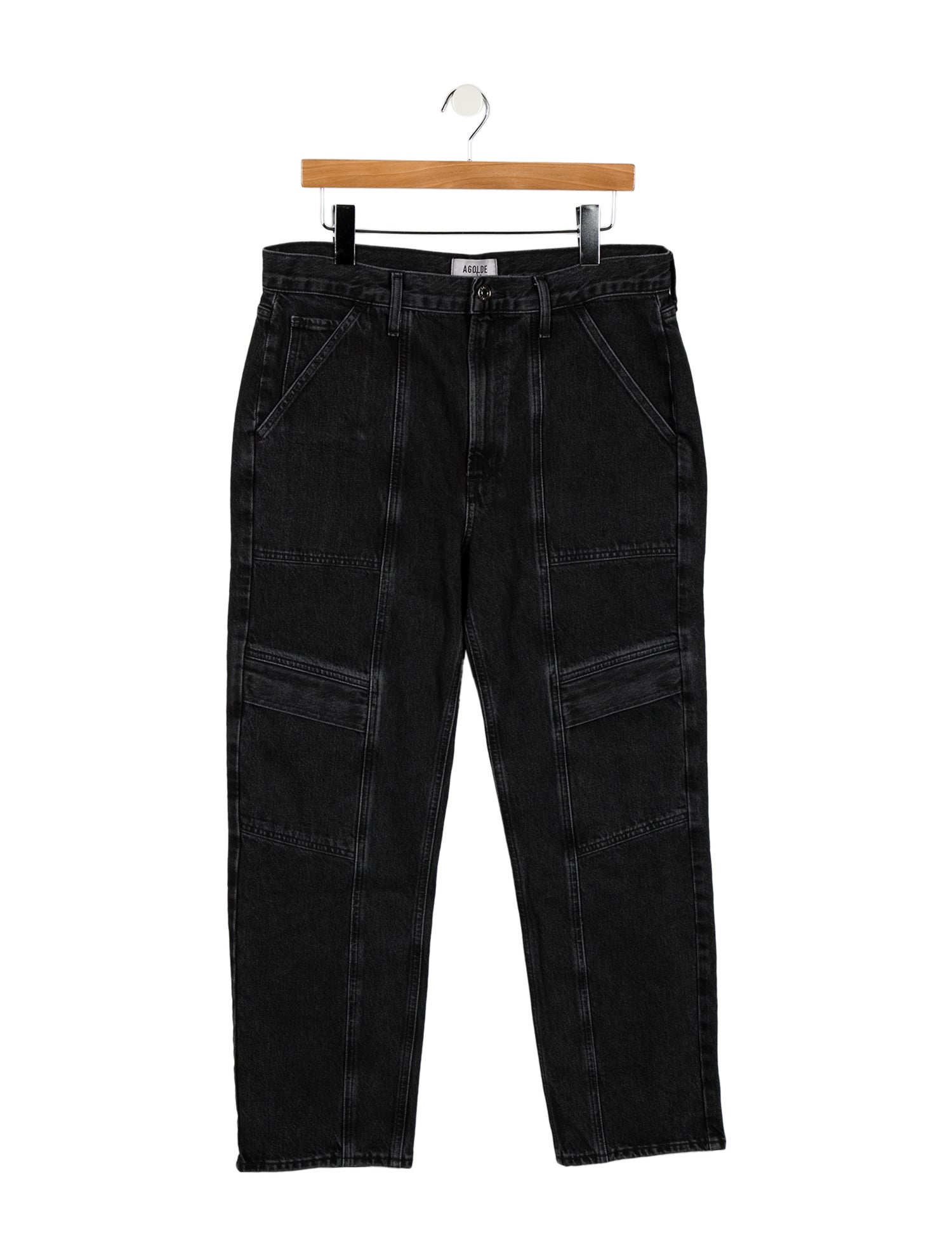AGOLDE High-Rise Straight Leg Jeans