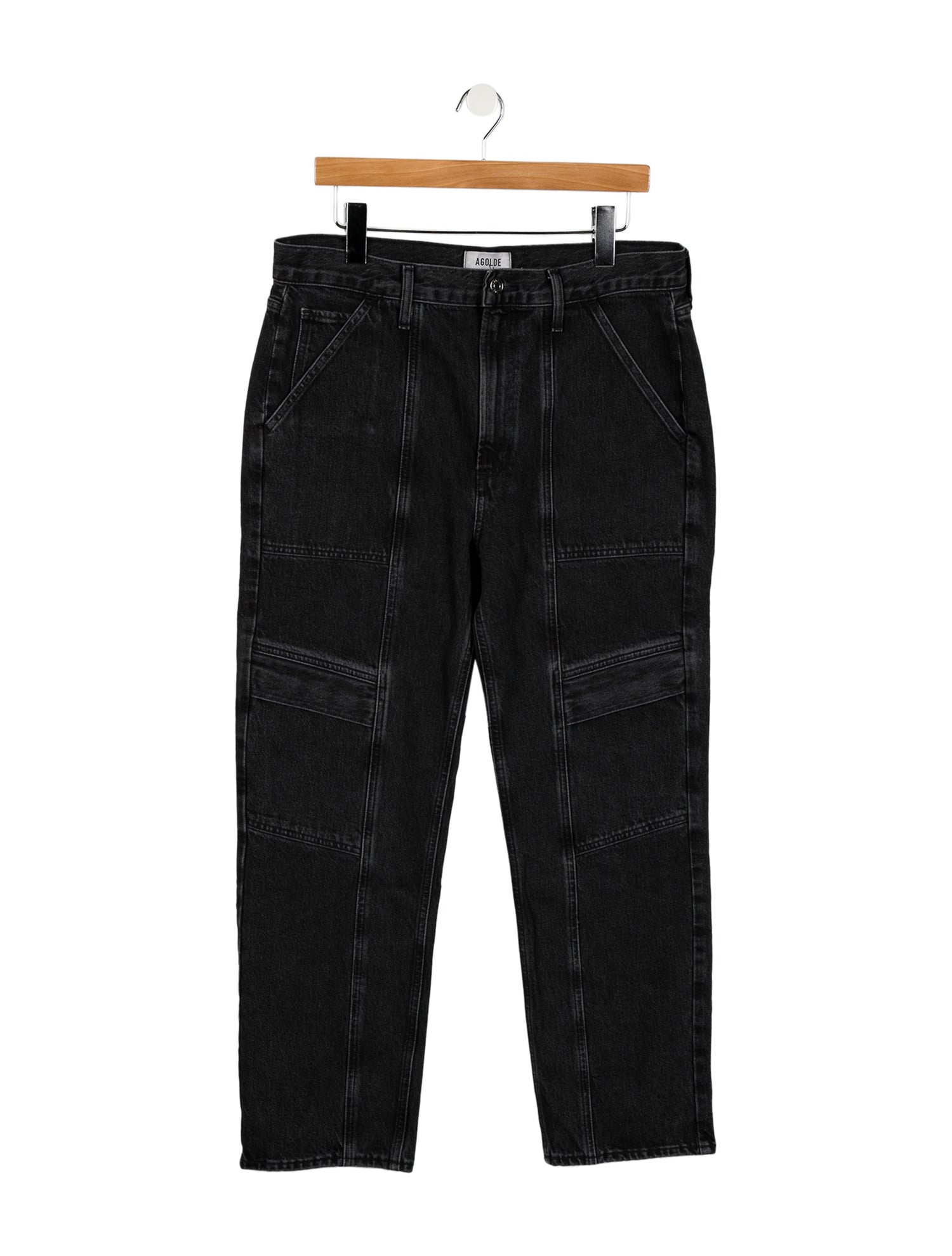 AGOLDE High-Rise Straight Leg Jeans