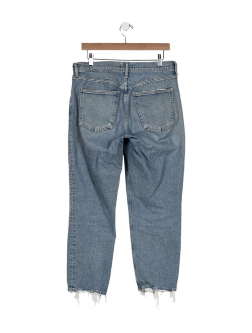 AGOLDE High-Rise Straight Leg Jeans