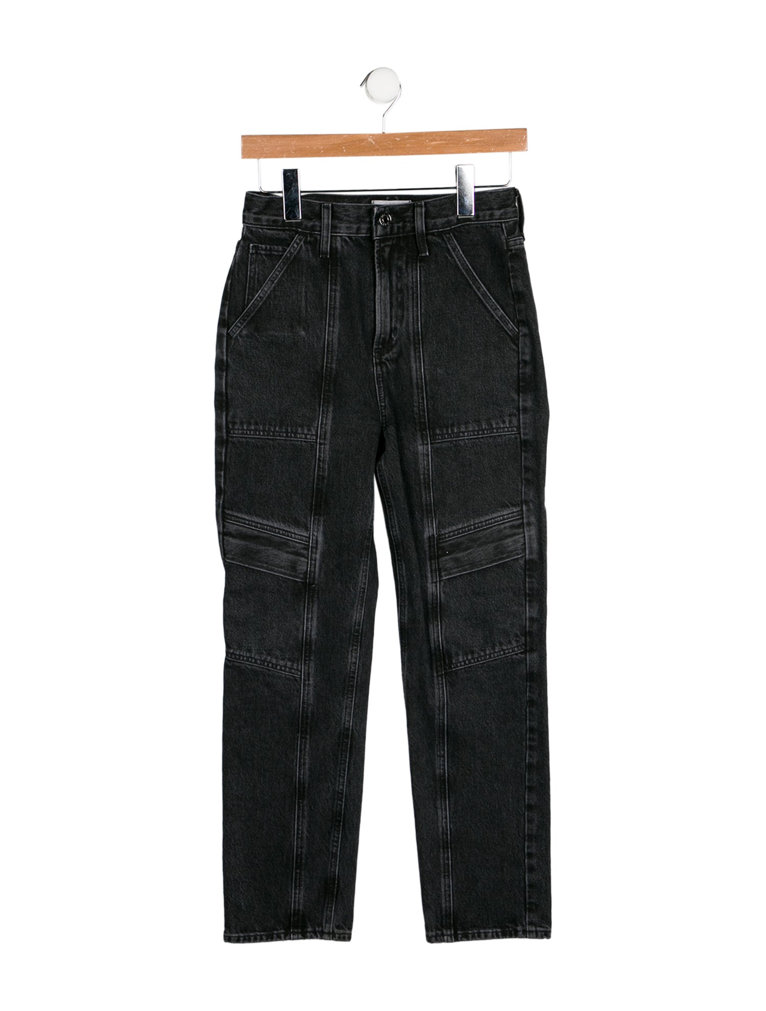 AGOLDE High-Rise Straight Leg Jeans