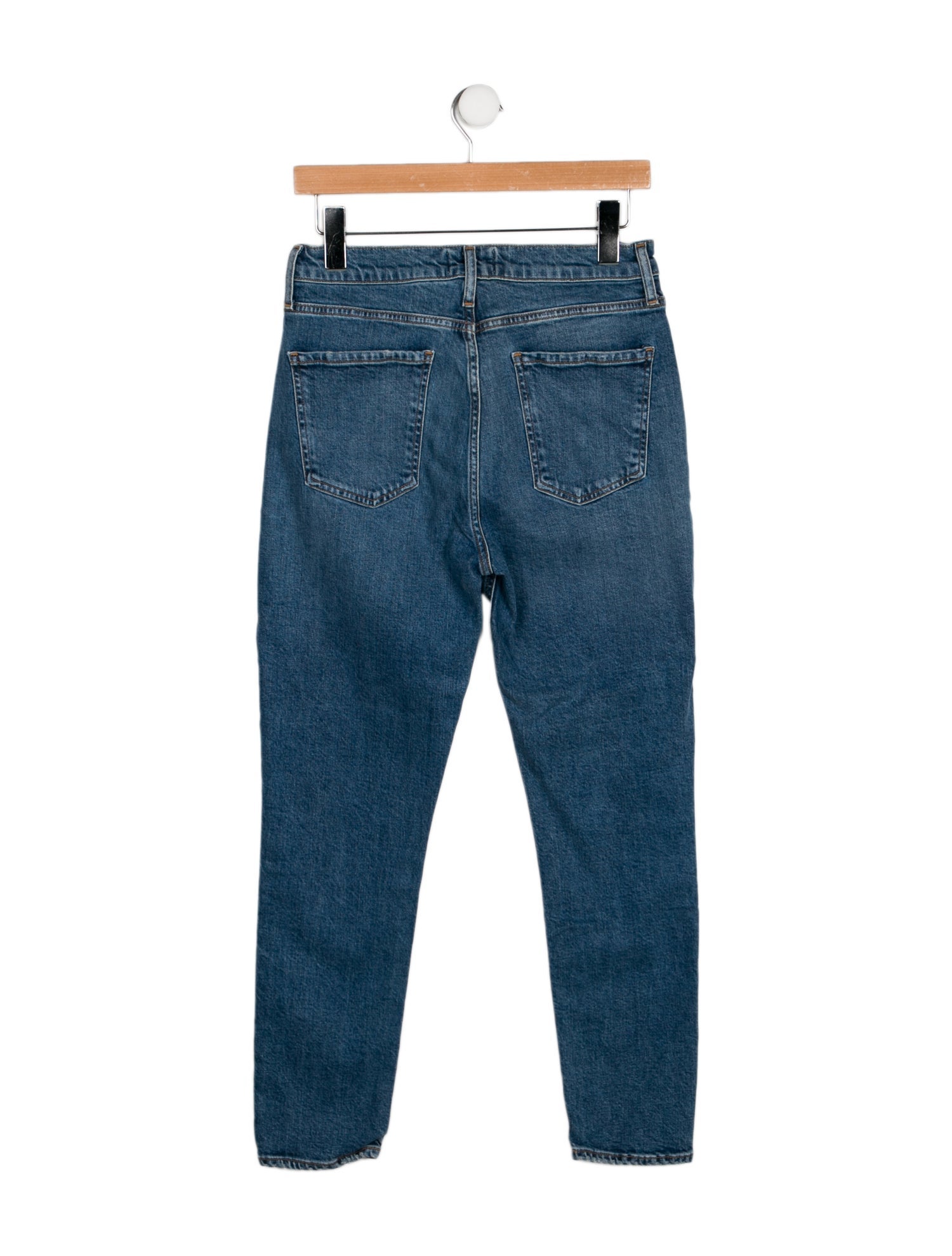 AGOLDE High-Rise Skinny Leg Jeans
