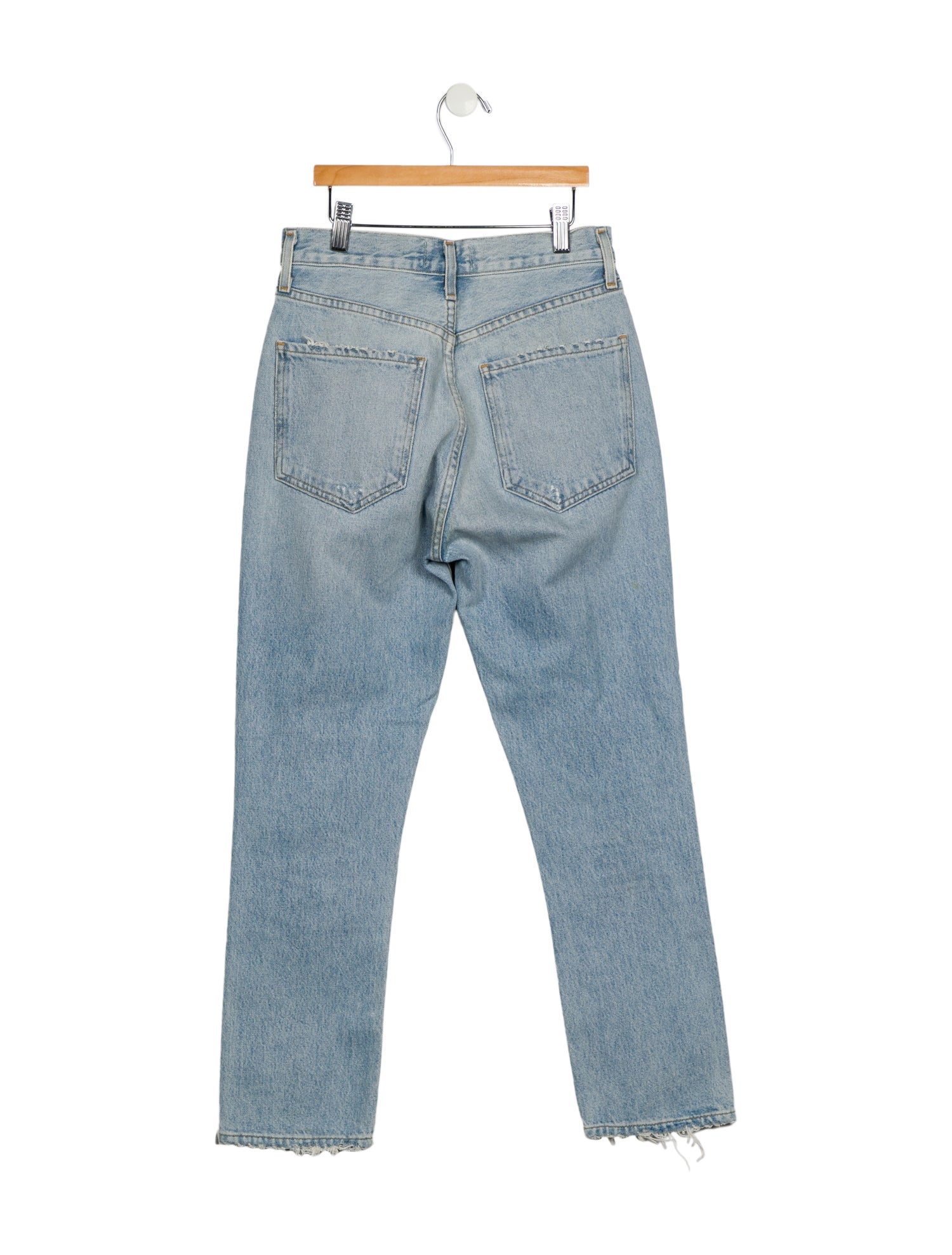 AGOLDE High-Rise Straight Leg Jeans
