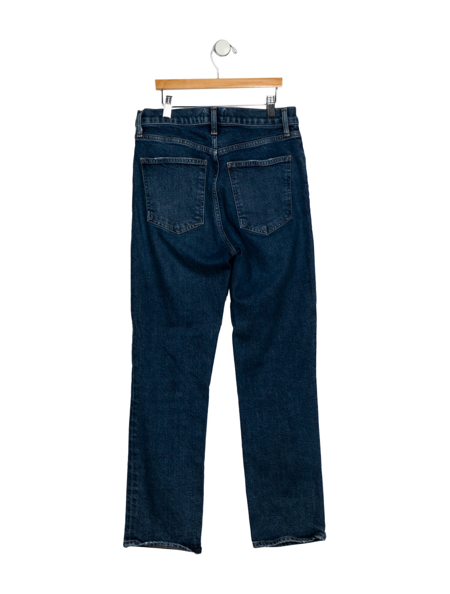 AGOLDE High-Rise Straight Leg Jeans